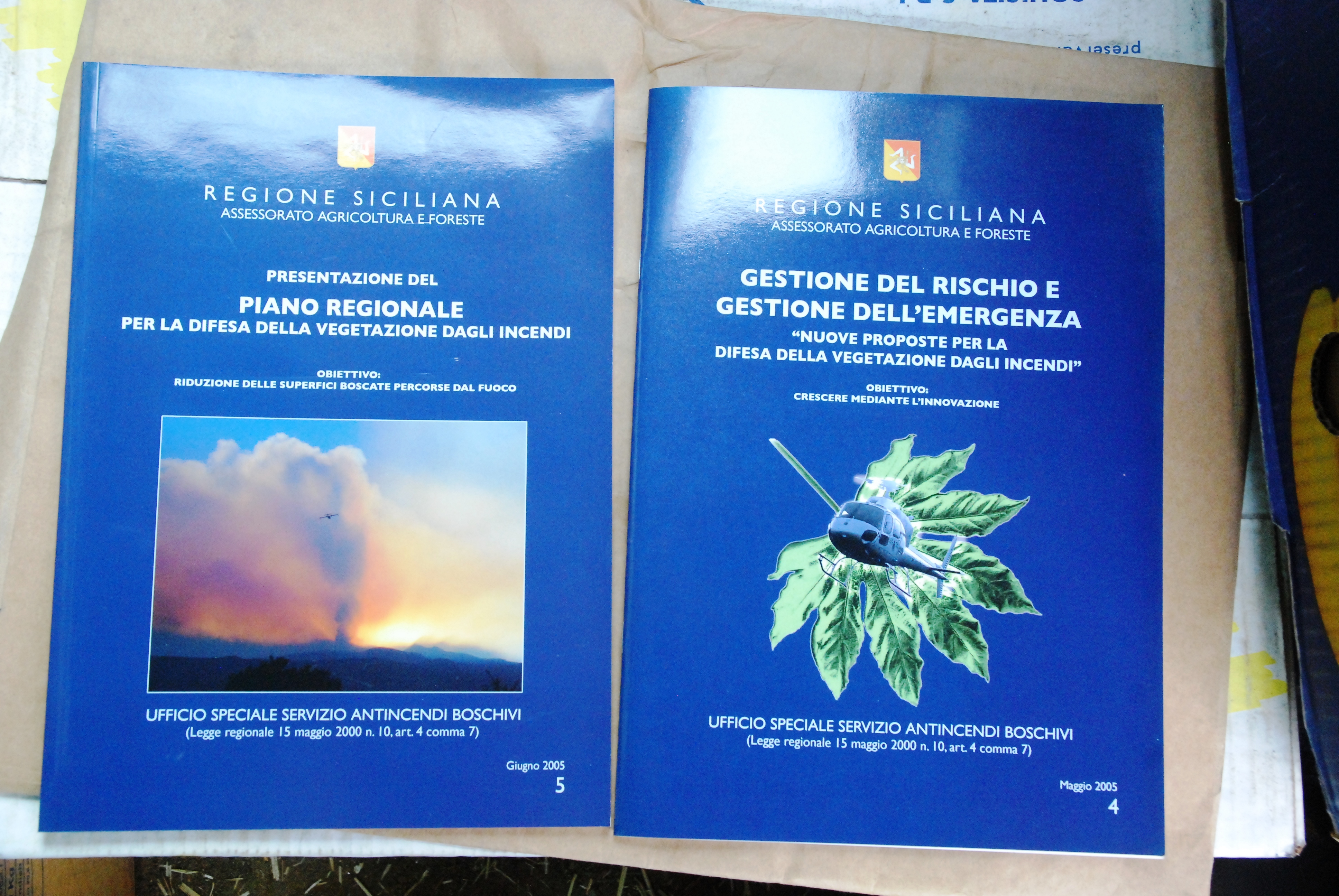 2 voll. piano regionale per la difesa della vegetazione dagli …