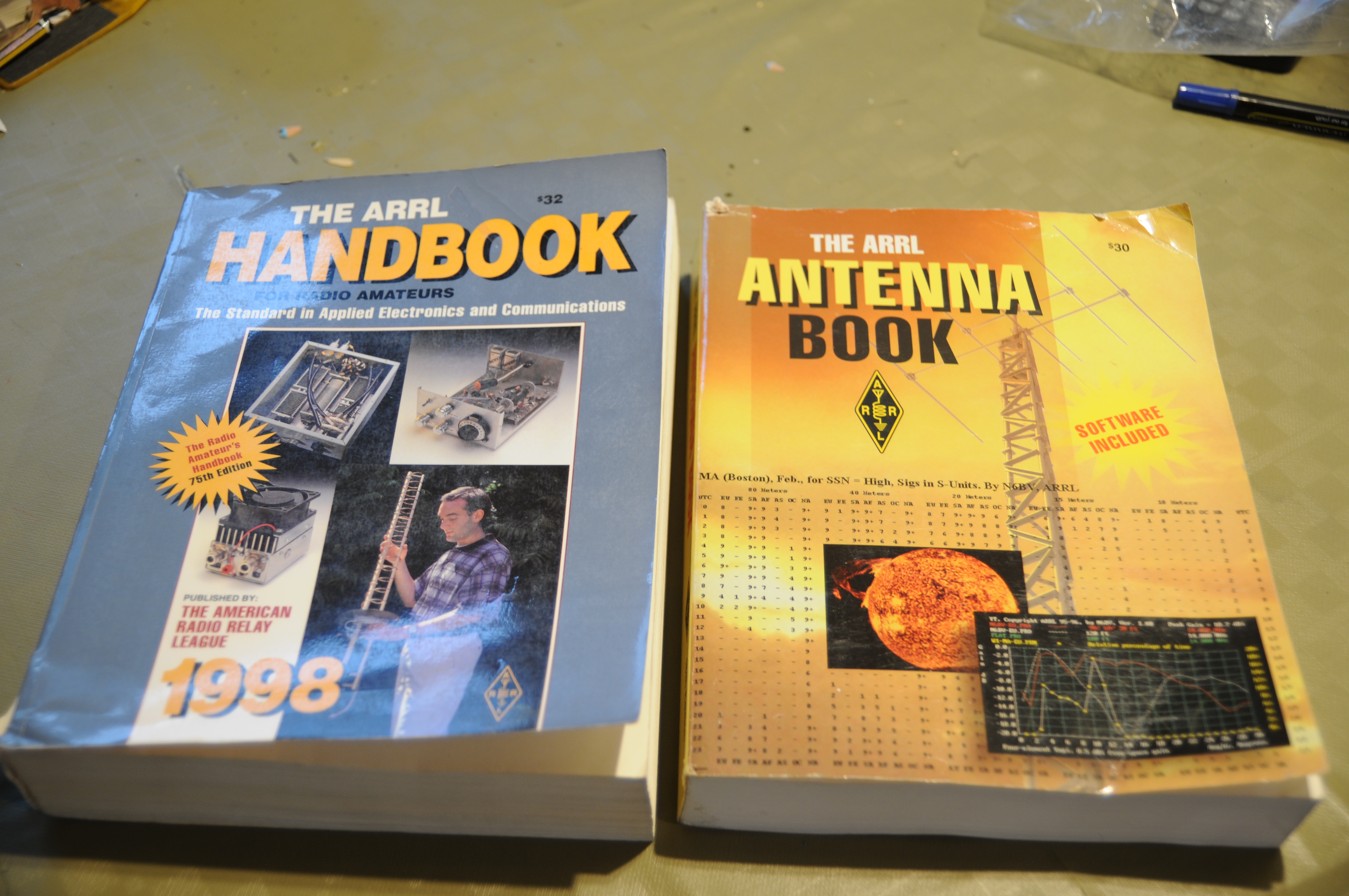 2 voll. the arrl handbook 1998 e antenna book