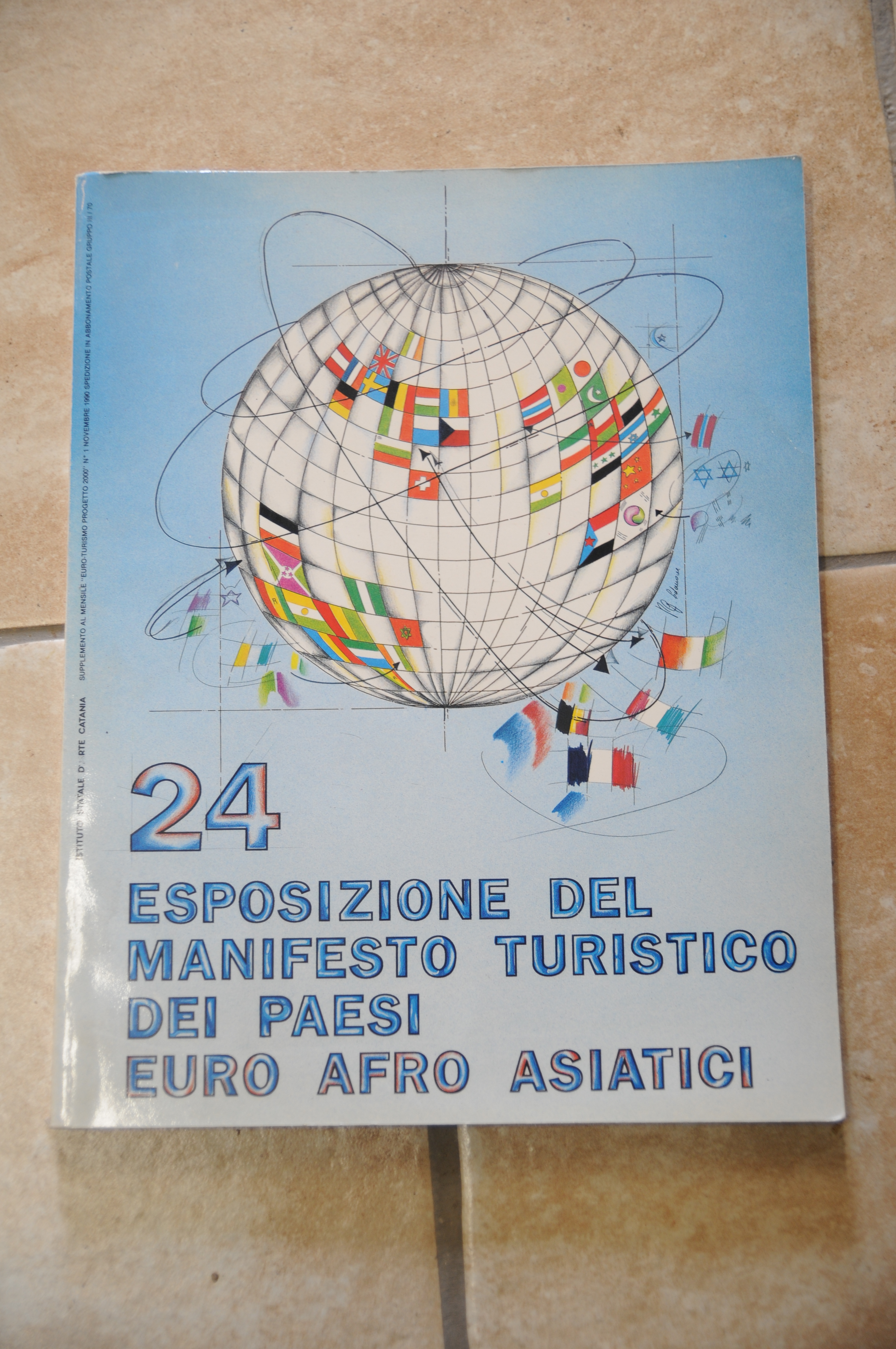 24 del manifesto turistico dei paesi euro afro asiatici