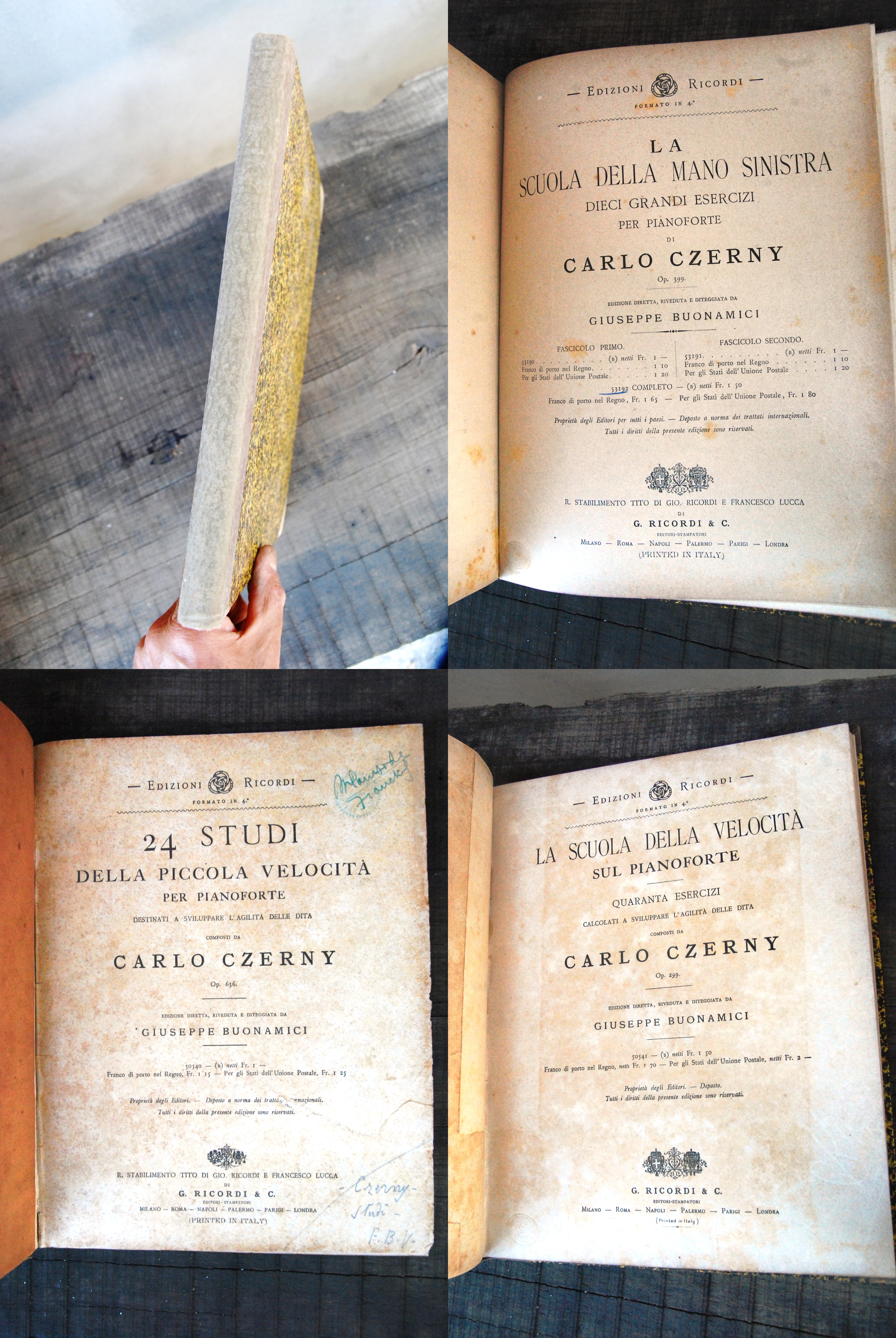 24 studi della piccola velocità per pianoforte - la scuola …