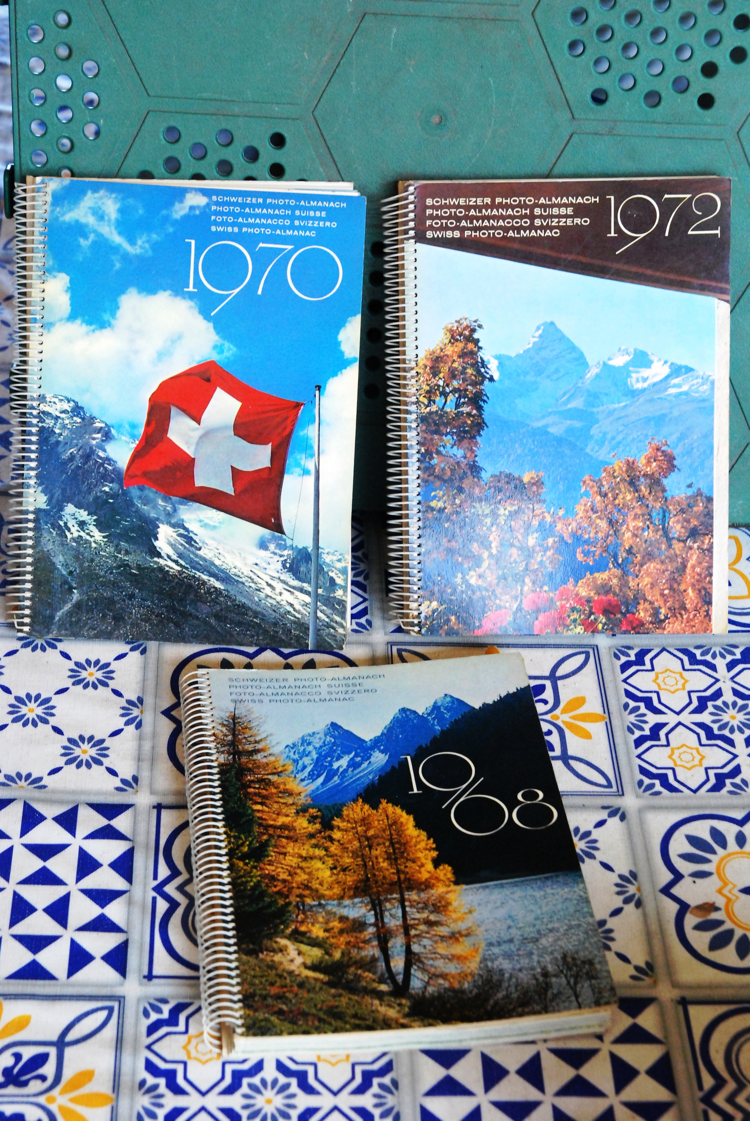 3 libri photo almanach suisse foto almanacco svizzero 1968 1970 …
