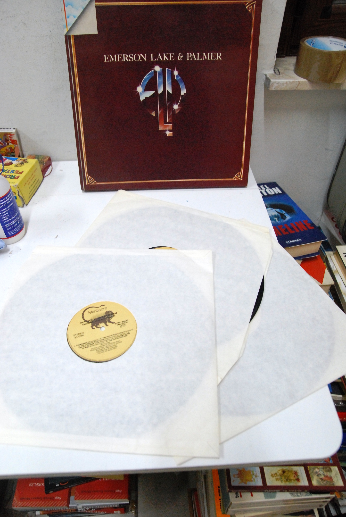 3 lp opera cpl. manticore NUOVI