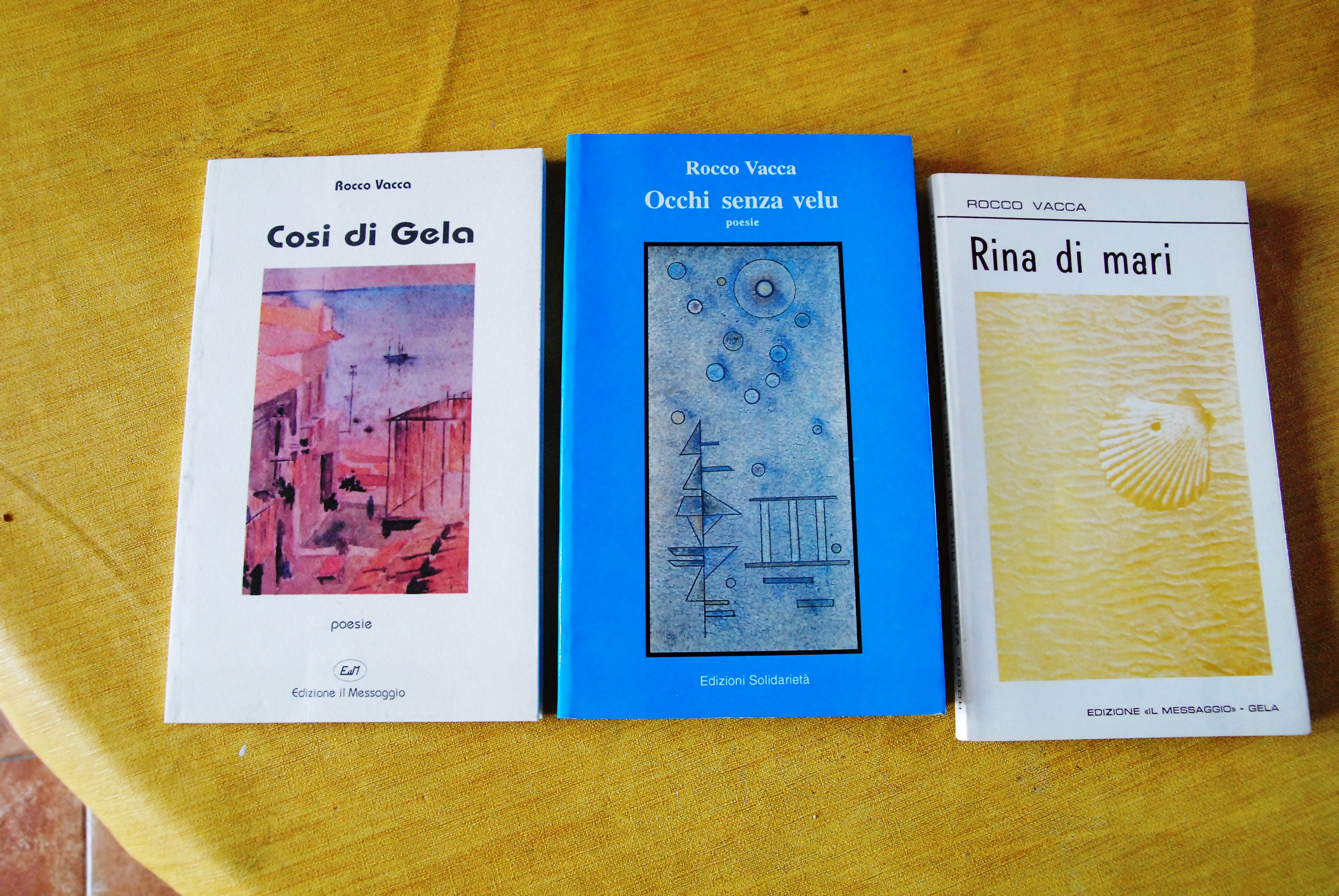 3 voll. NUOVI cosi di gela occhi senza velu rina …