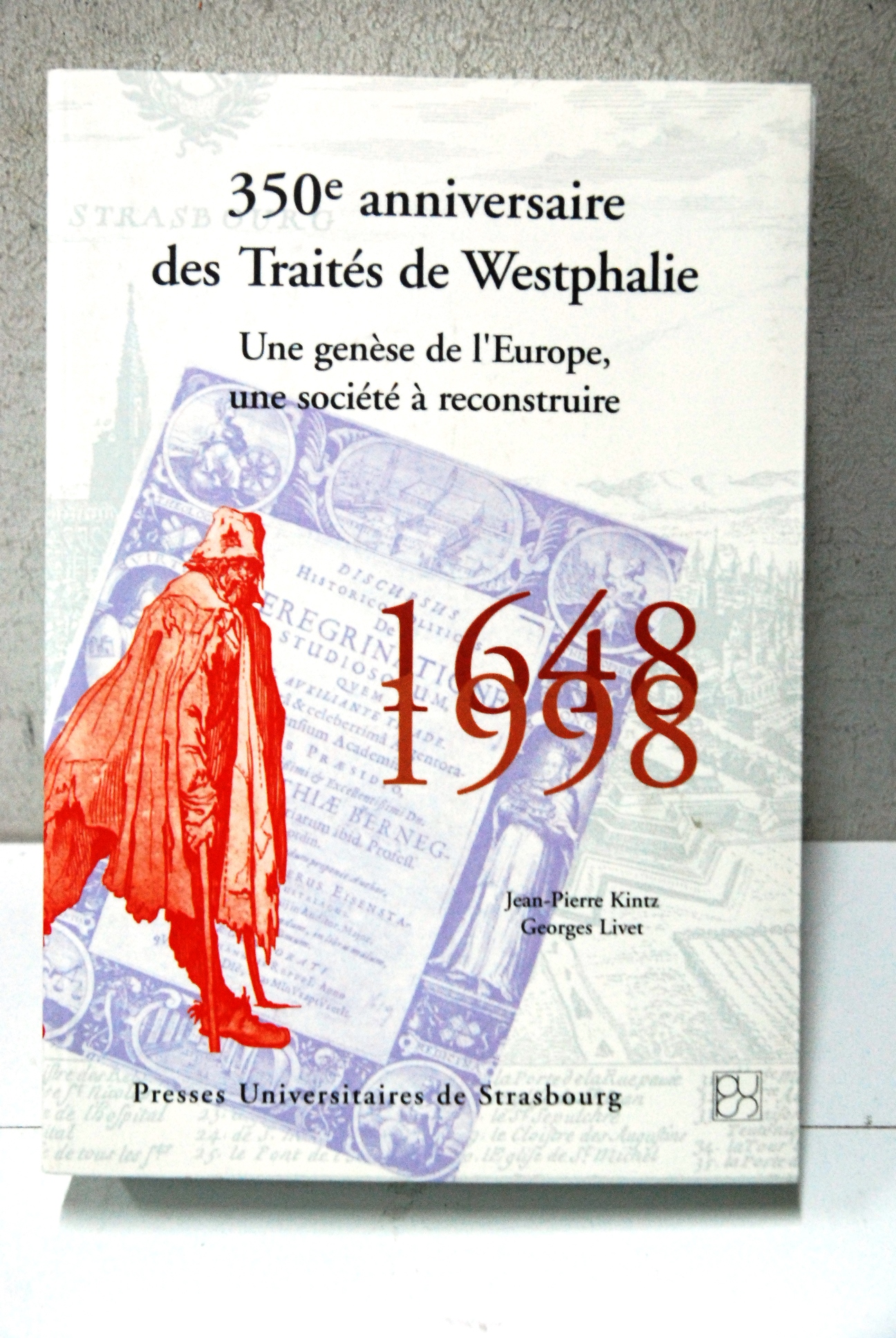 350 anniversaire des traites de westphalie 1648 1998 NUOVO