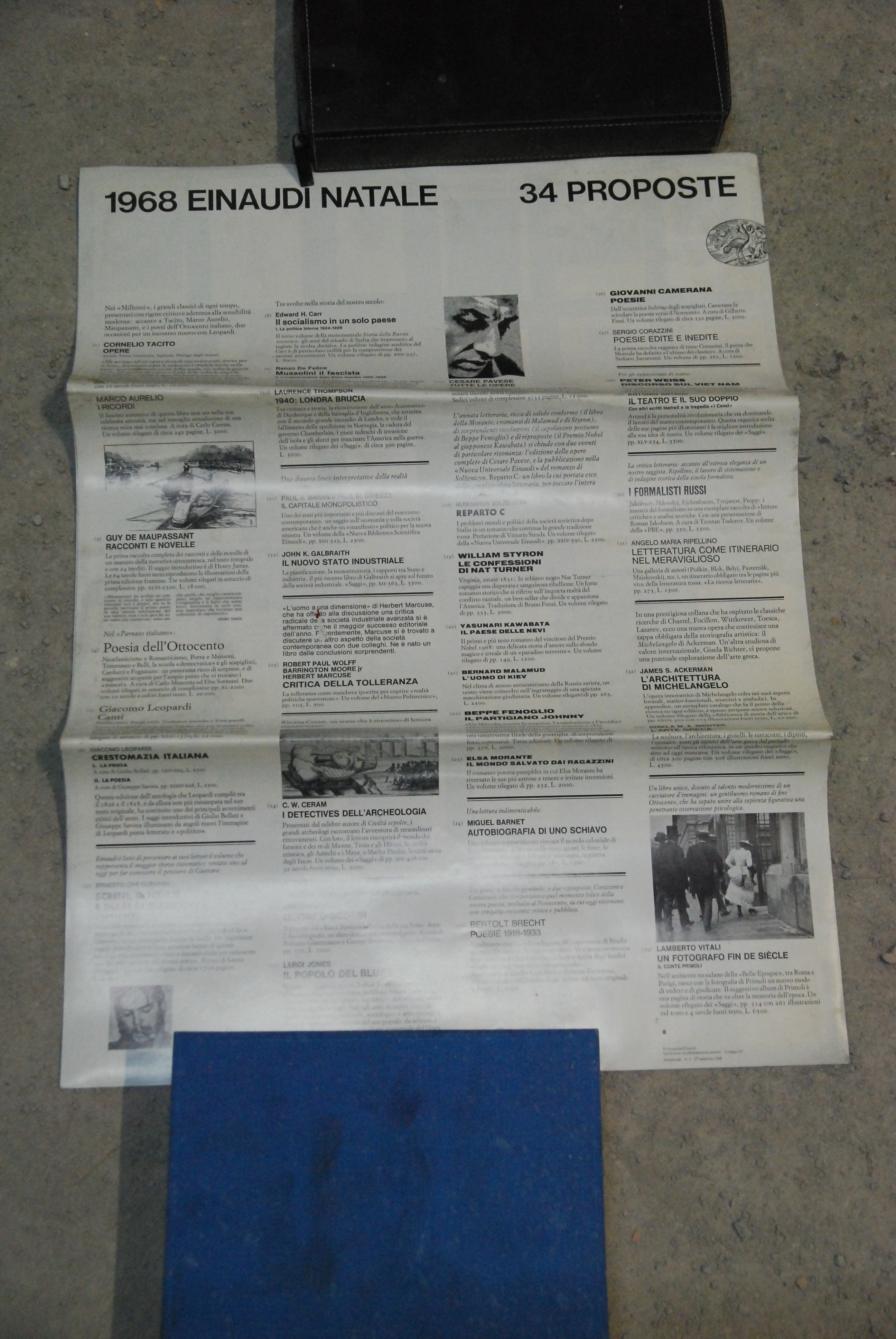 36 proposte e copertine - 1968 einaudi natale 34 proposte