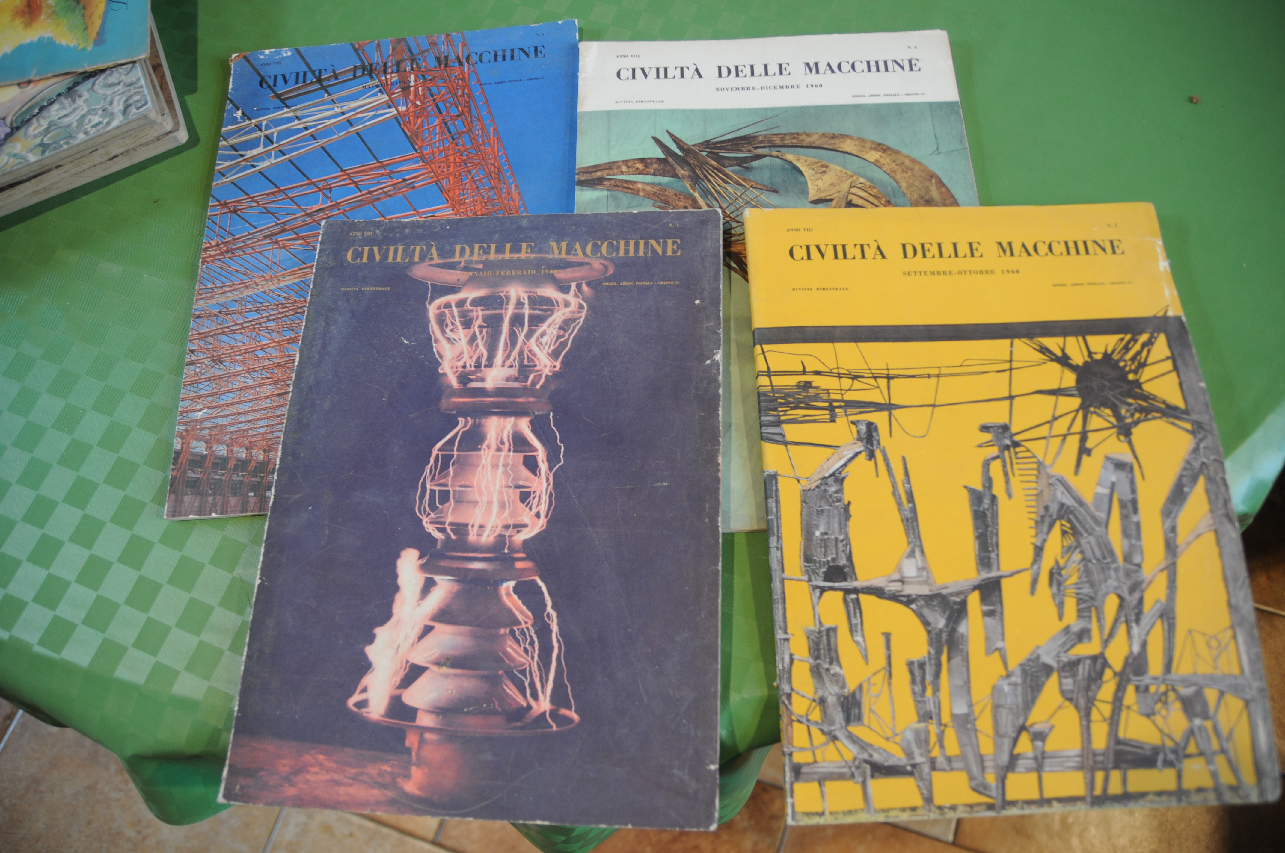4 voll. anno 8 anno viii numeri 1,3,5,6