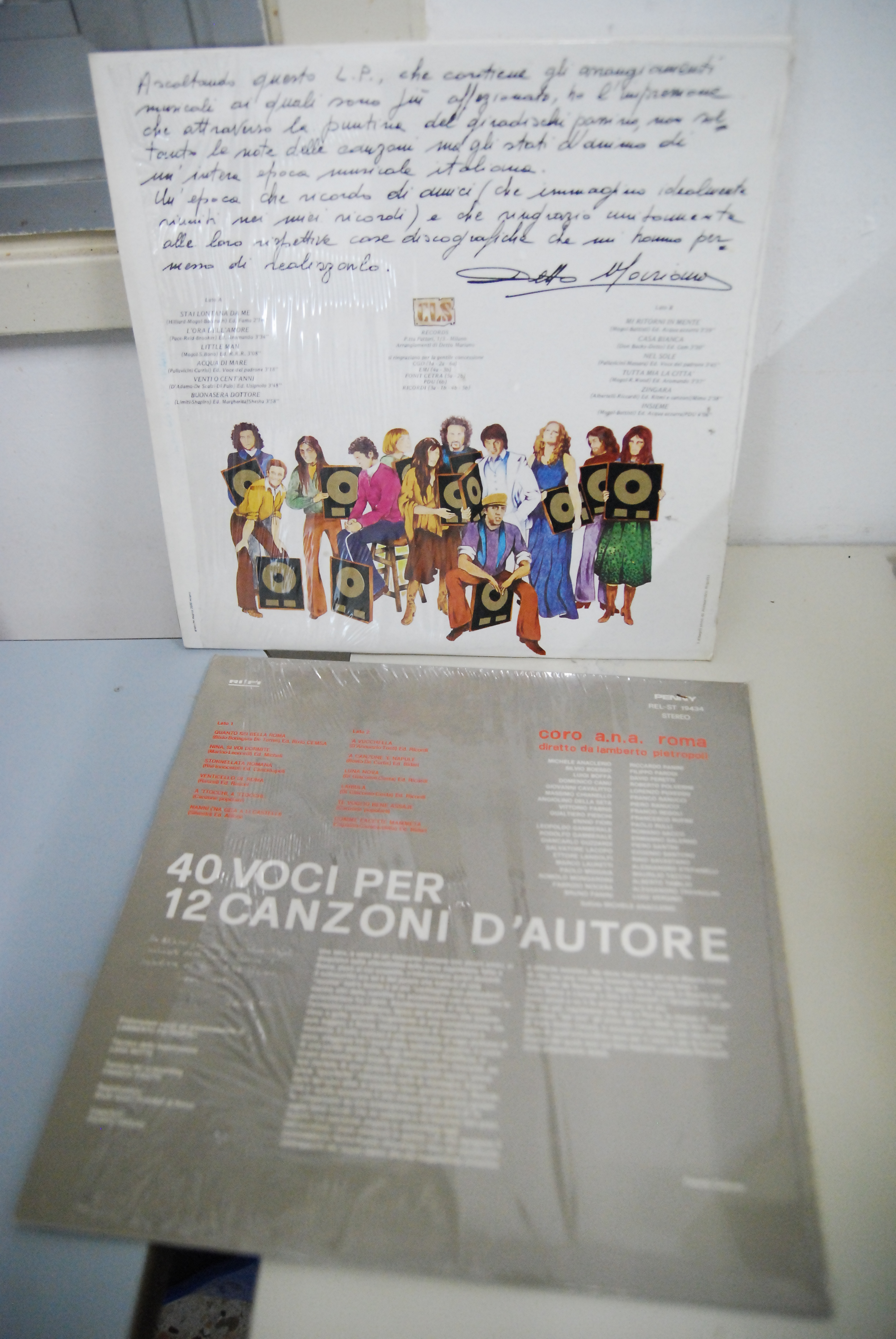 40 voci per 12 canzoni d'autore e aavv tuttodetto tutto …