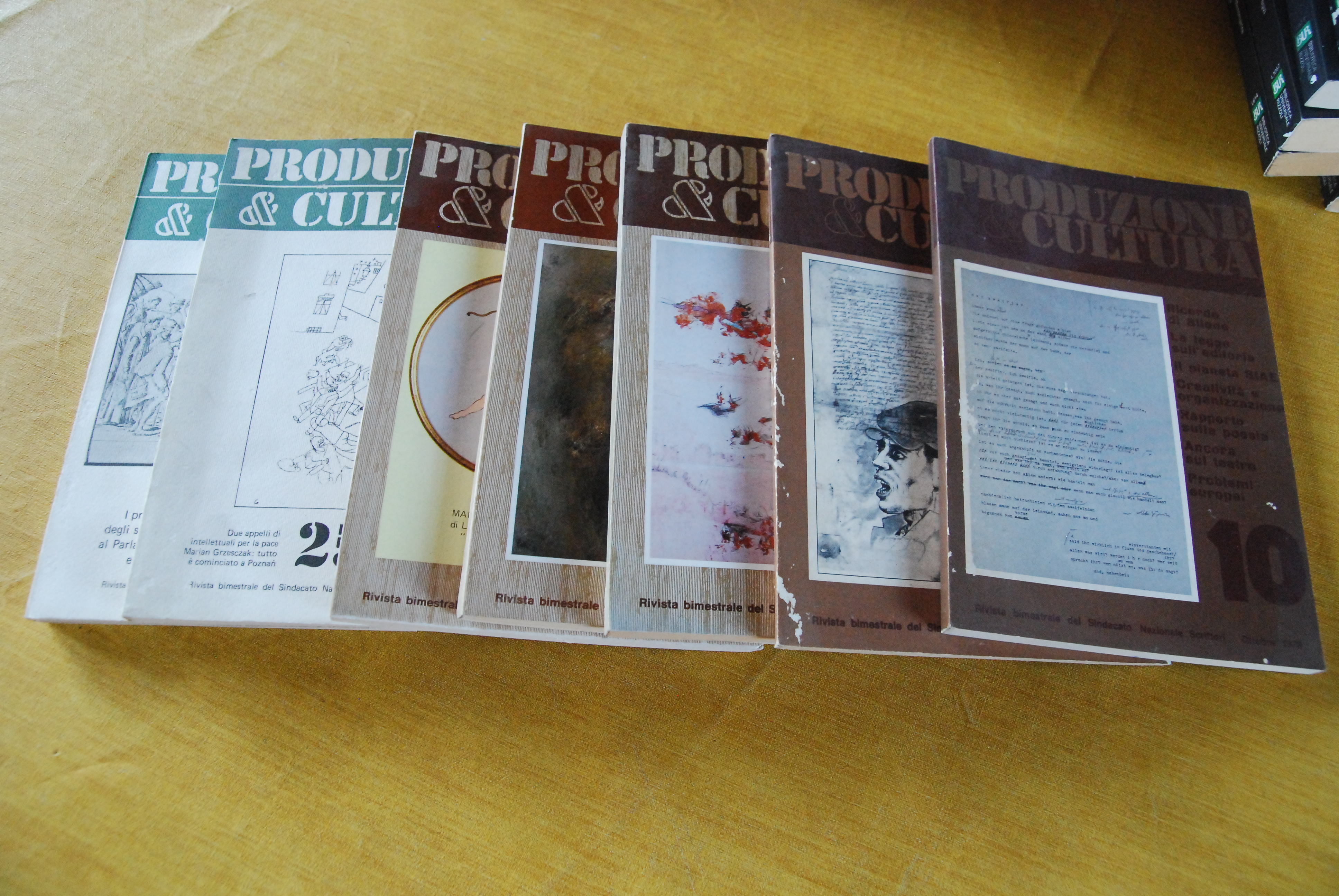 7 numeri ott 1978, dic 1979, mar giu nov del …