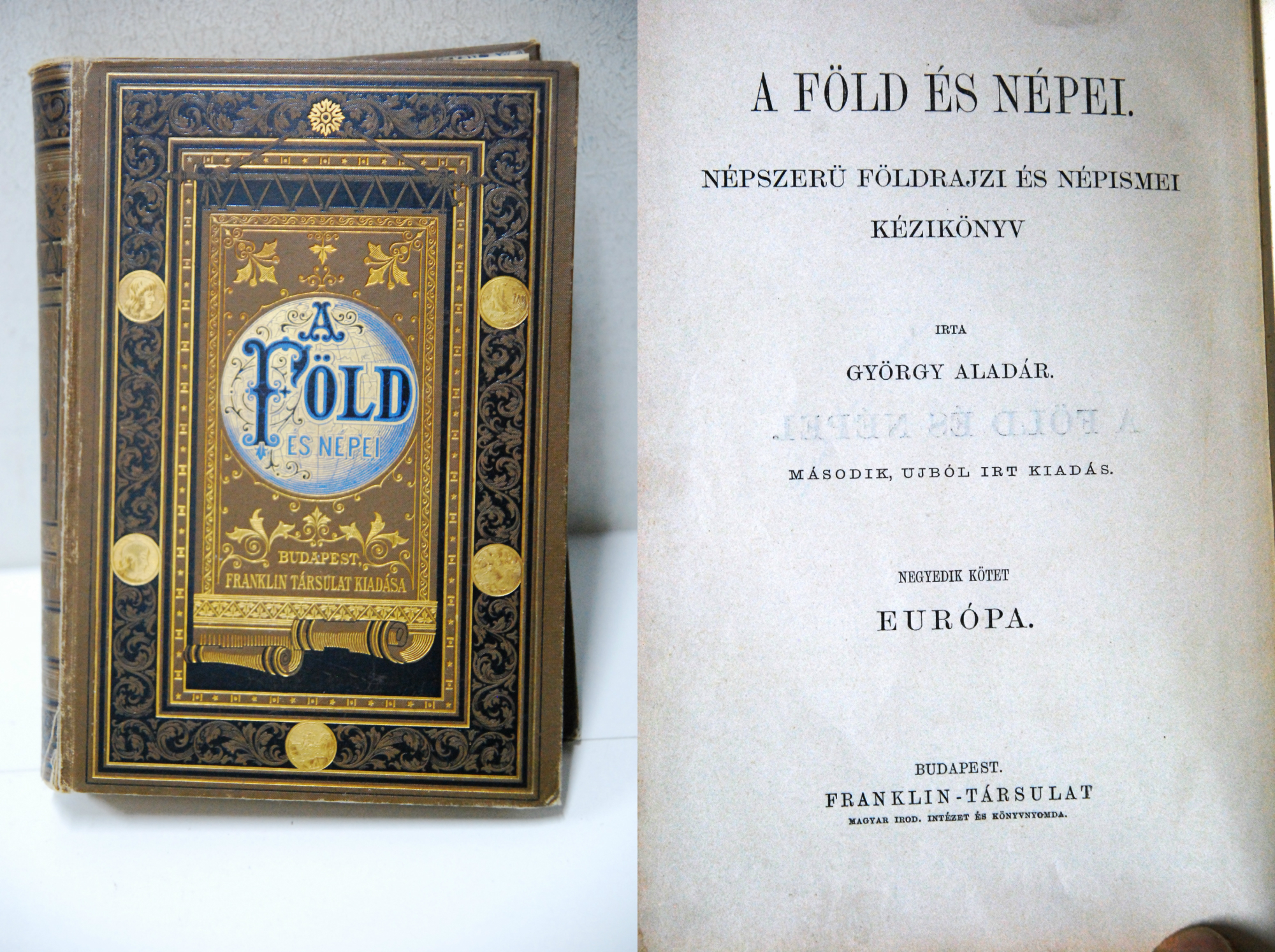 a fold es nepel nepszeru foldrajzi es nepismei kezikonyv masodik …