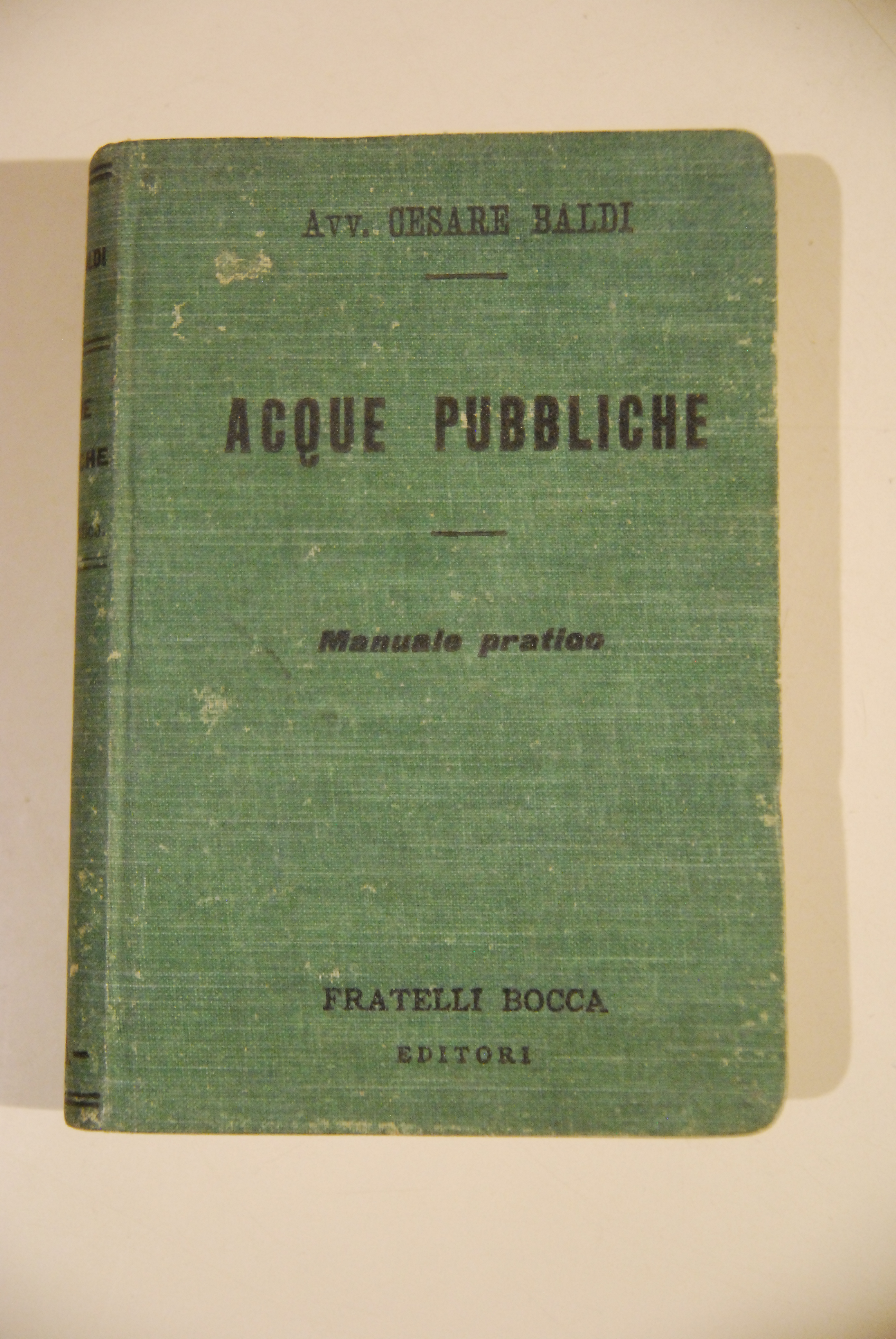 acque pubbliche