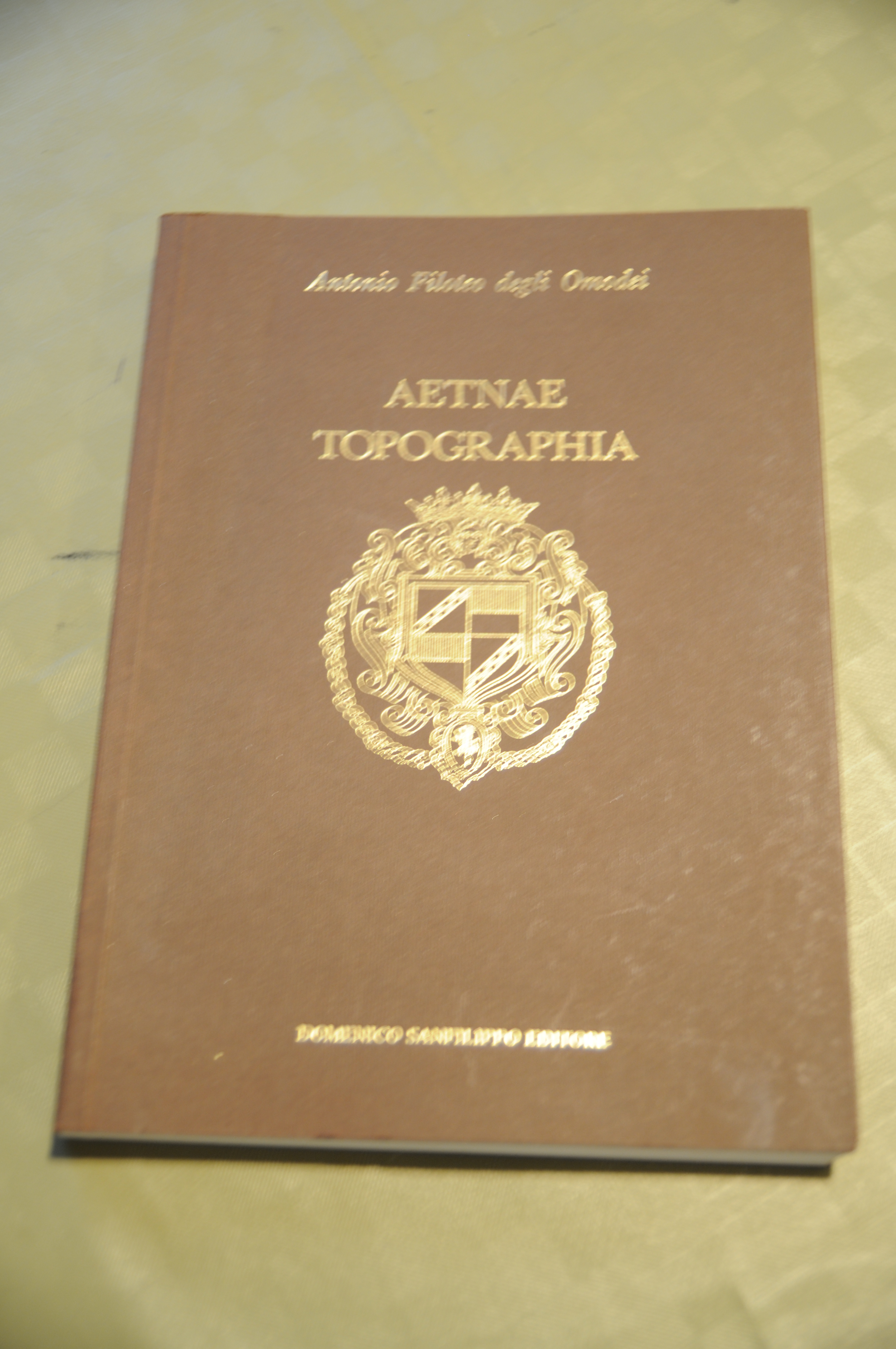 aetnae topographia NUOVISSIMO
