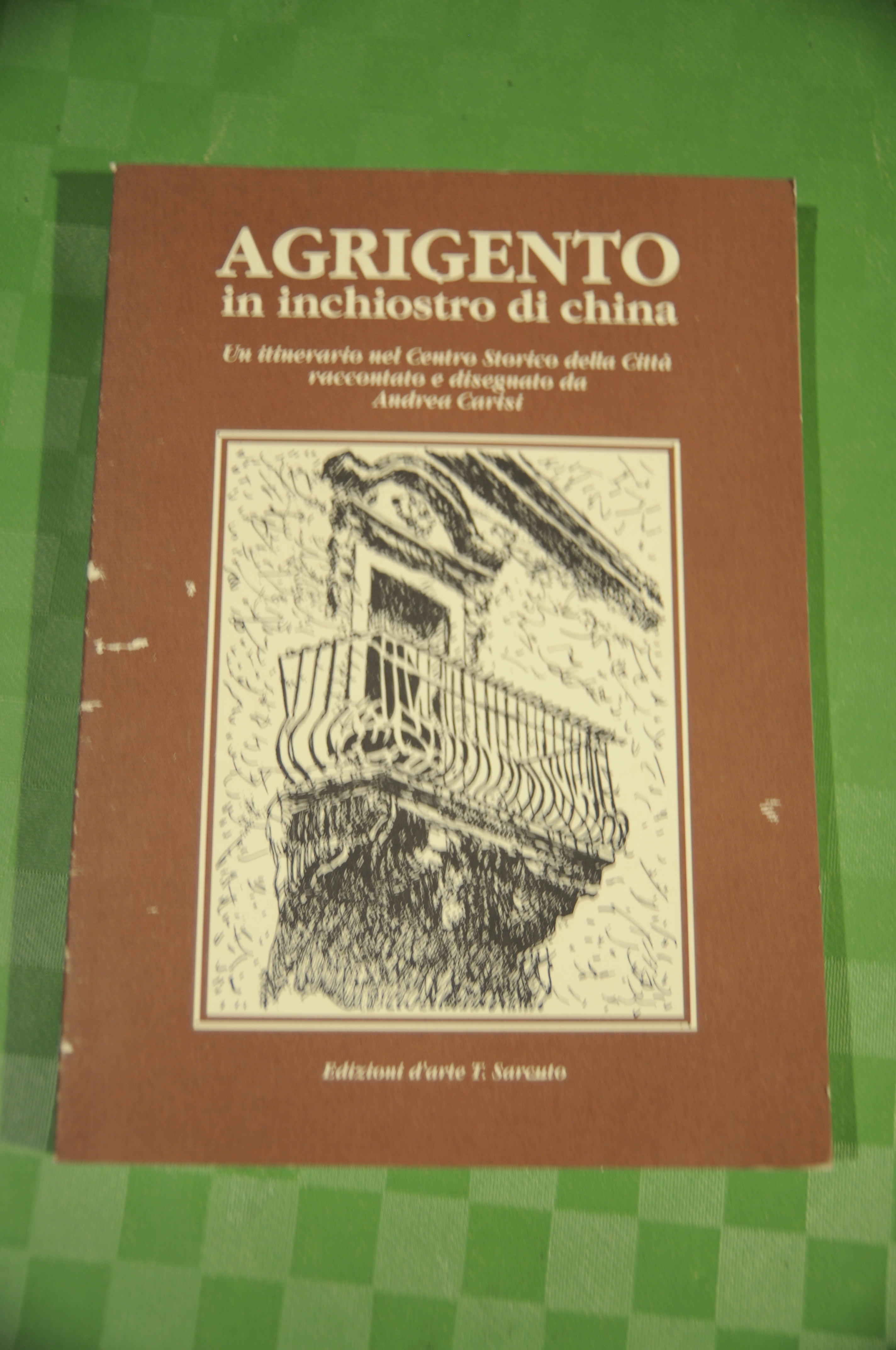 AGRIGENTO IN inchiostro di china NUOVISSIMO