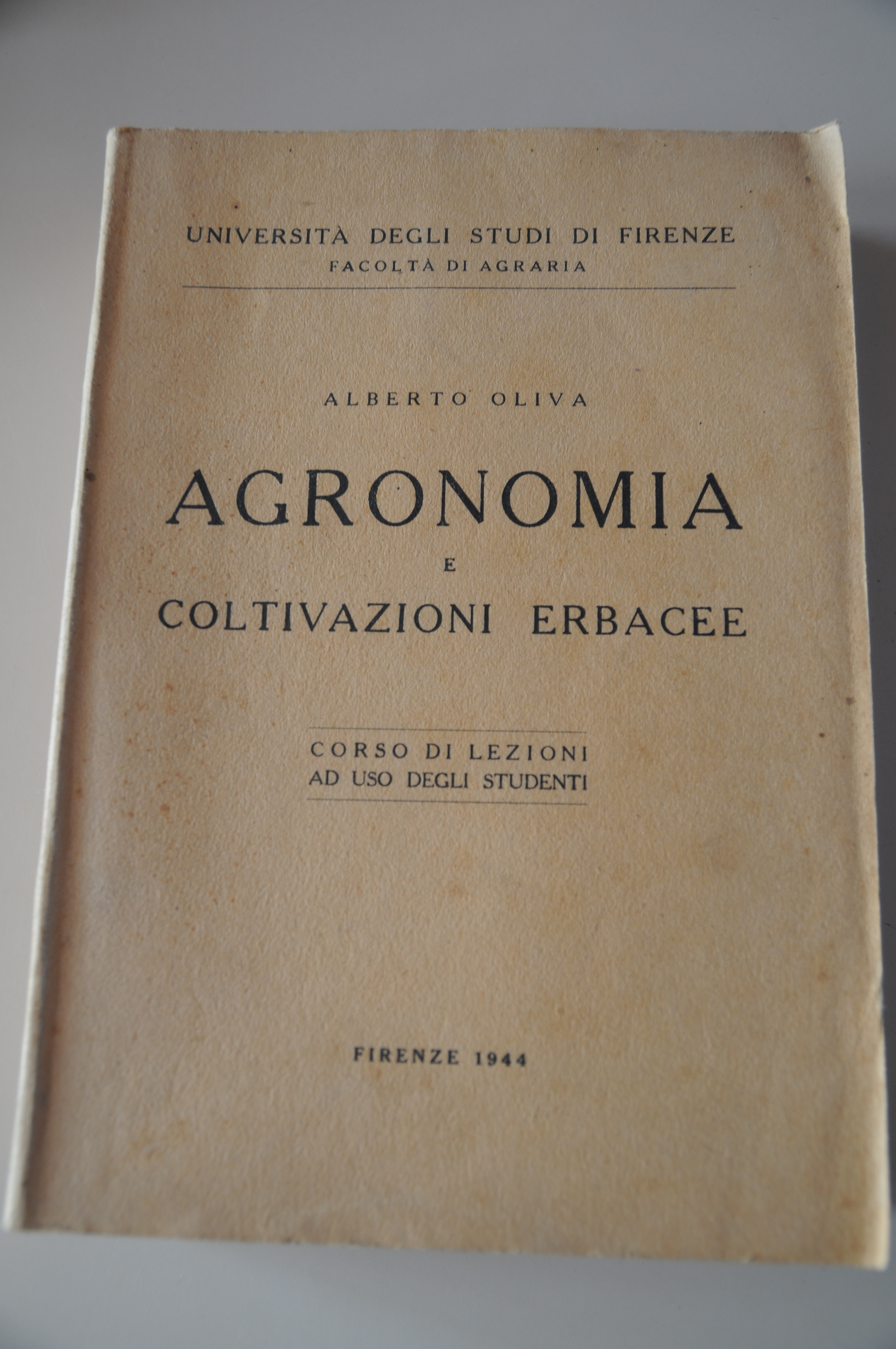 agronomia e coltivazioni erbacee corso di lezioni NUOVISSIMO