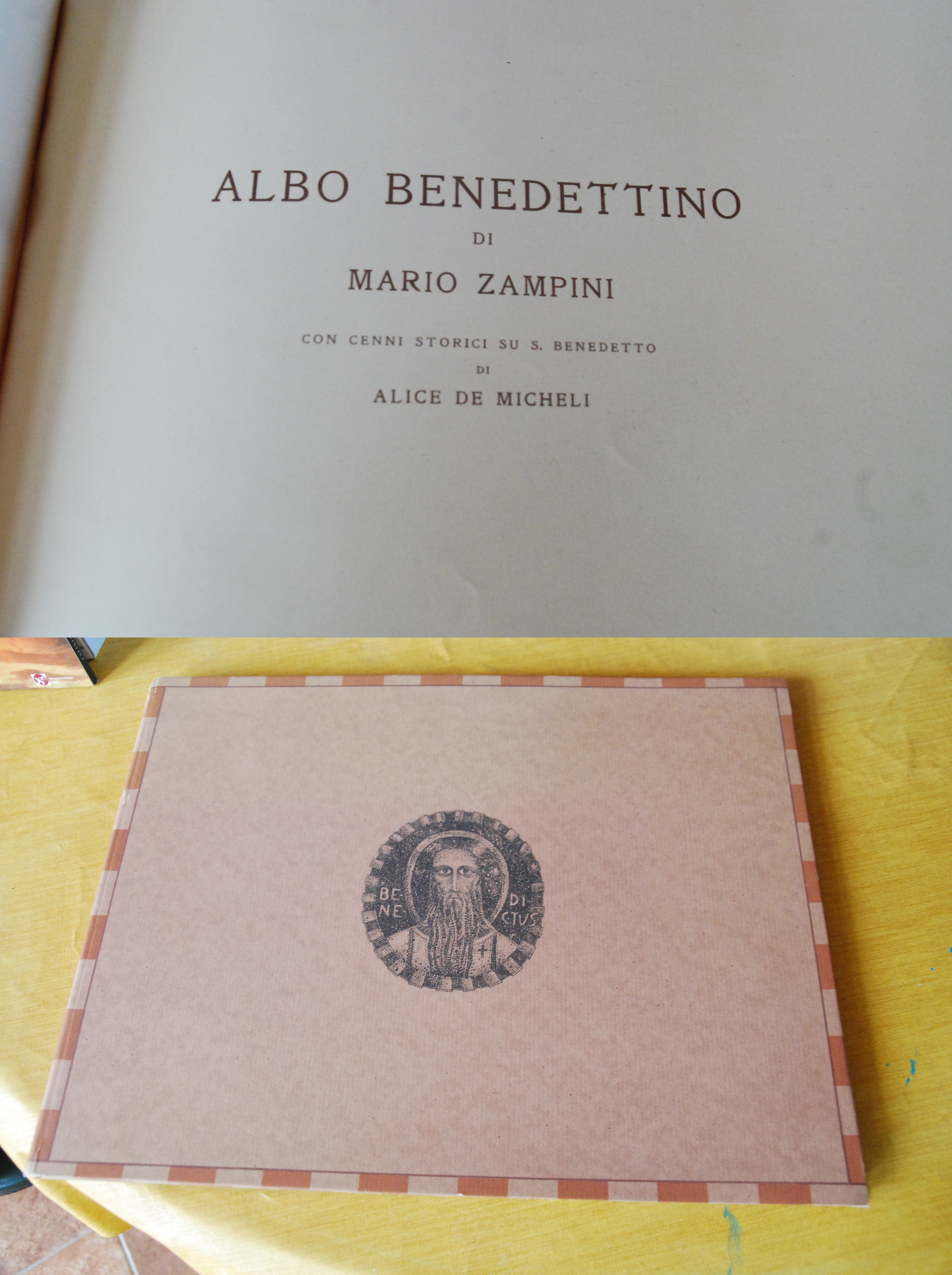 albo benedettino (Copia numerata) NUOVO