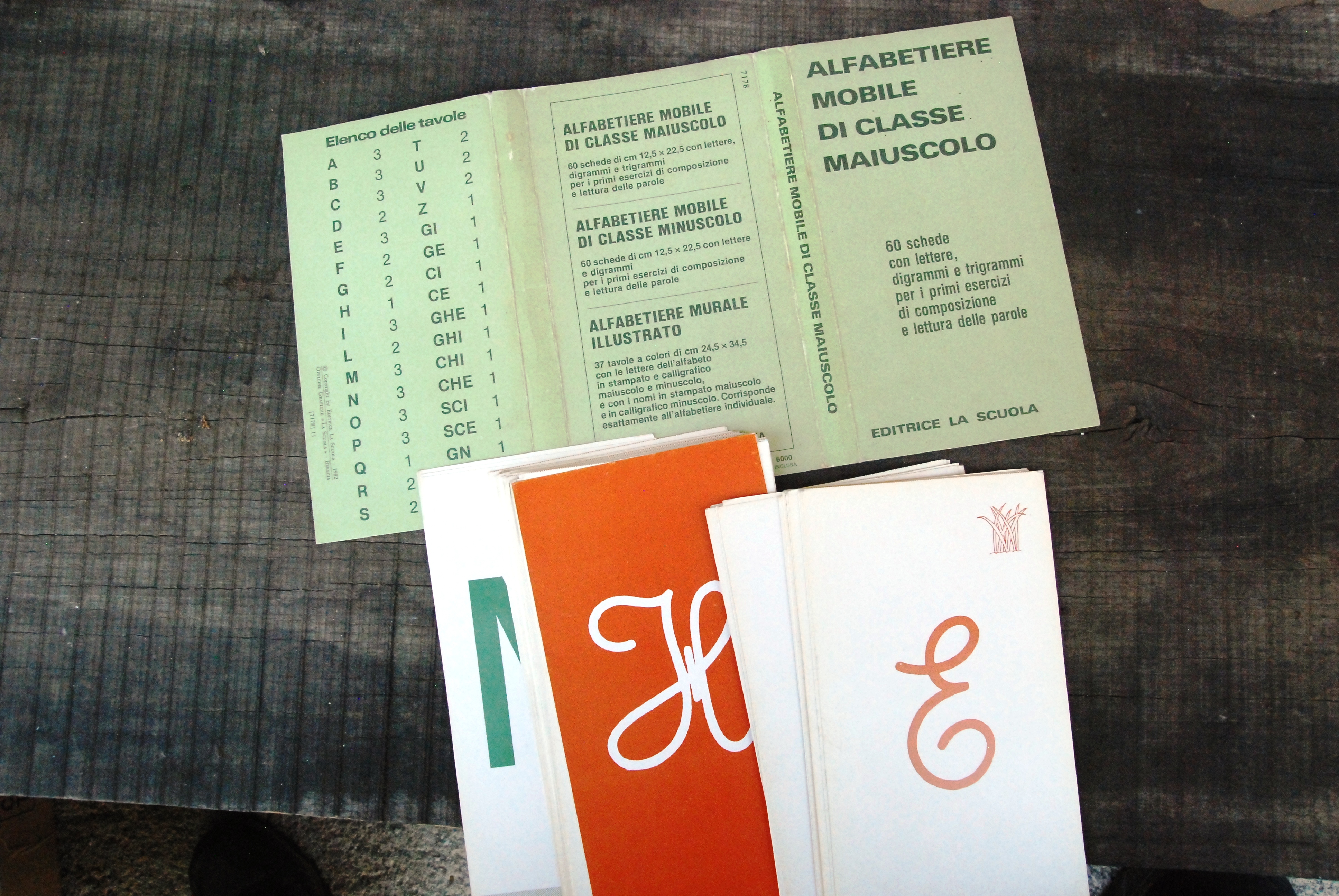 alfabetiere mobile di classe maiuscolo