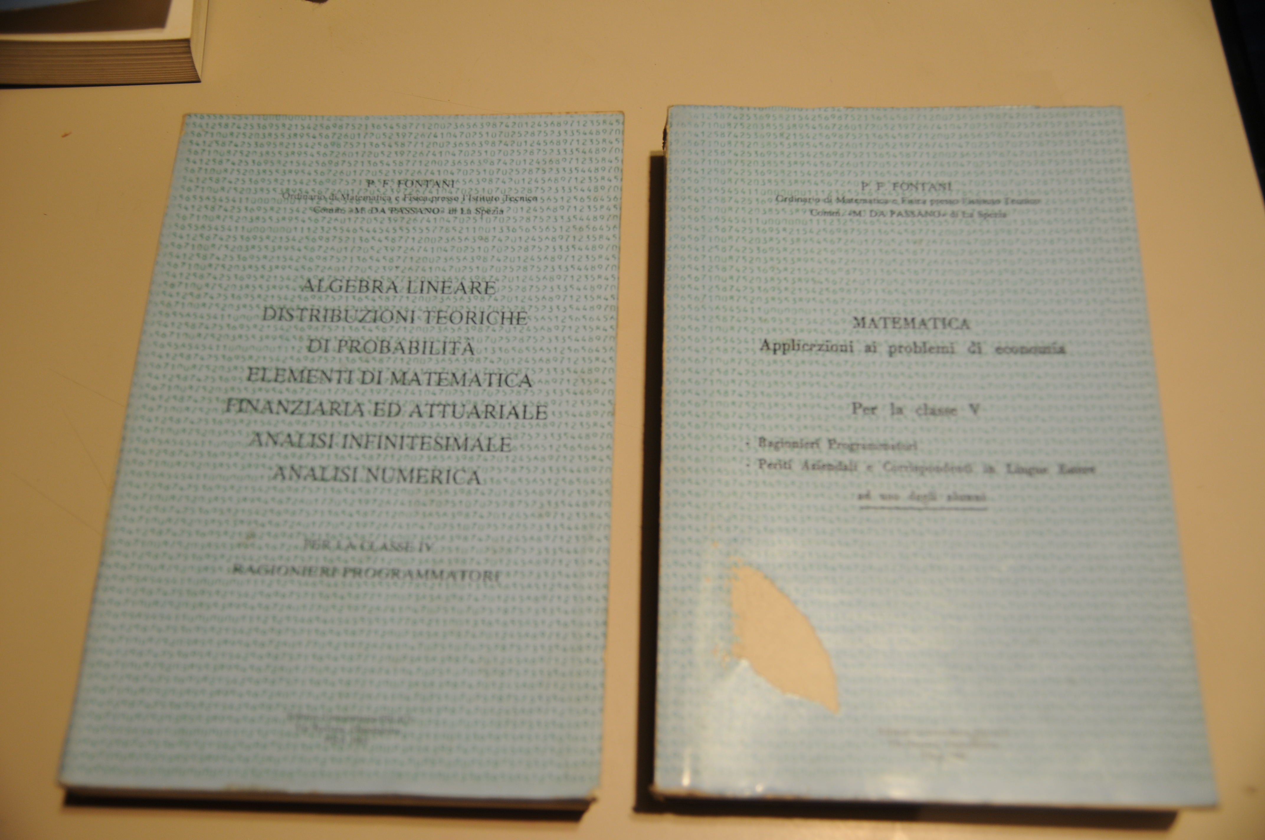 algebra lineare distribuzioni teoriche di probabilità elementi di matematica e …