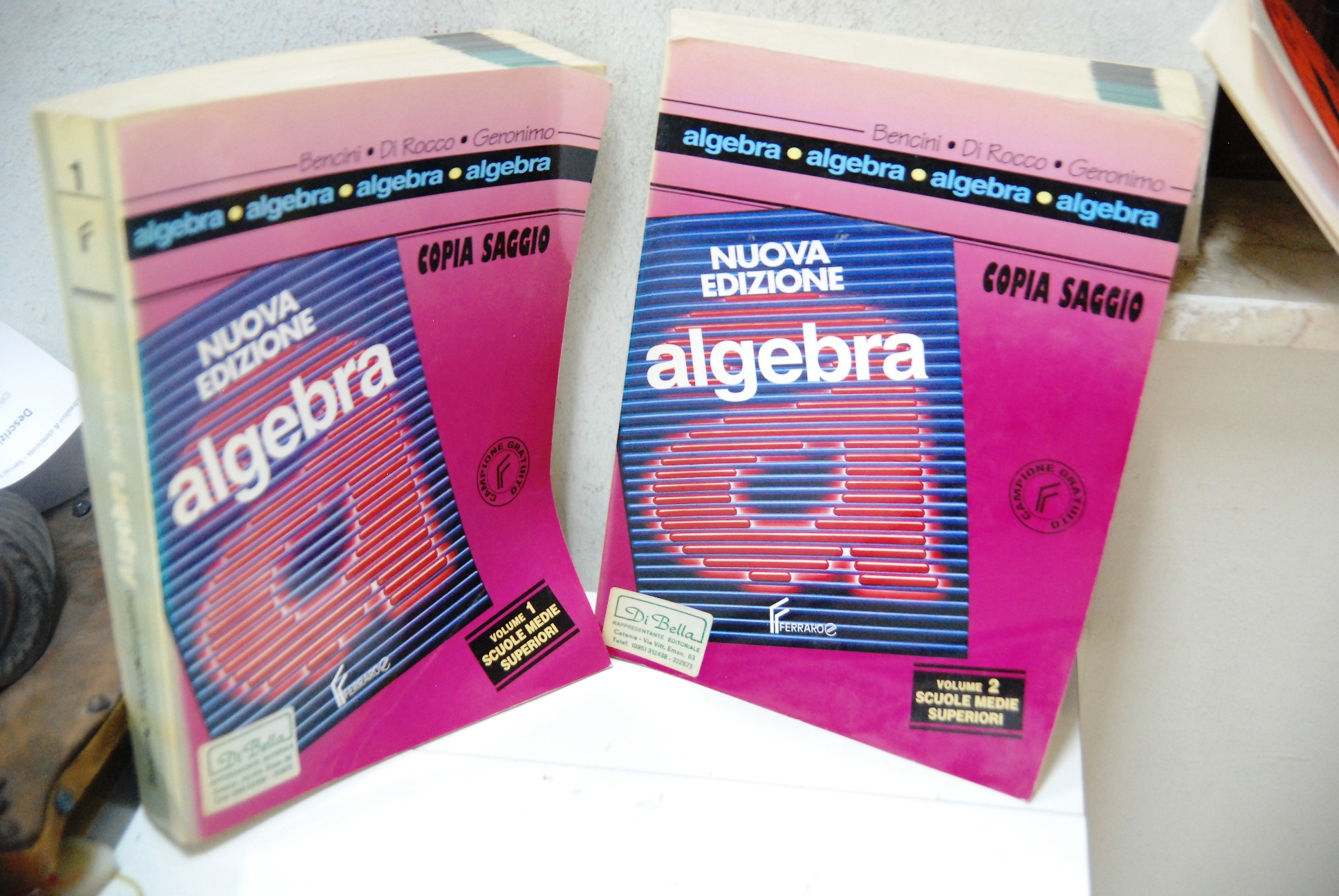 algebra nuova edizione 2 voll. cpl.