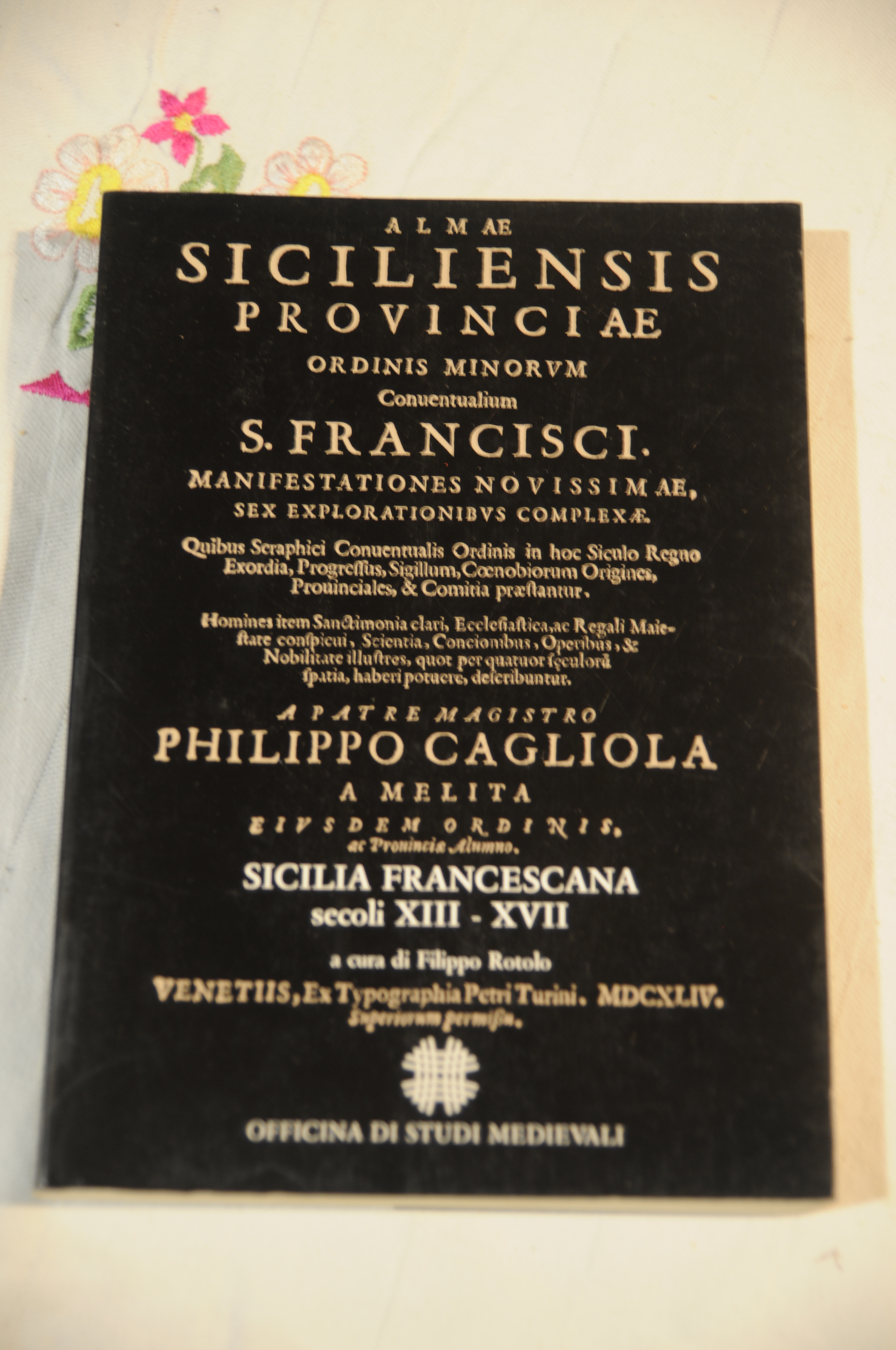 almae siciliensis provinciae francisci sicilia francescana NUOVISSIMO