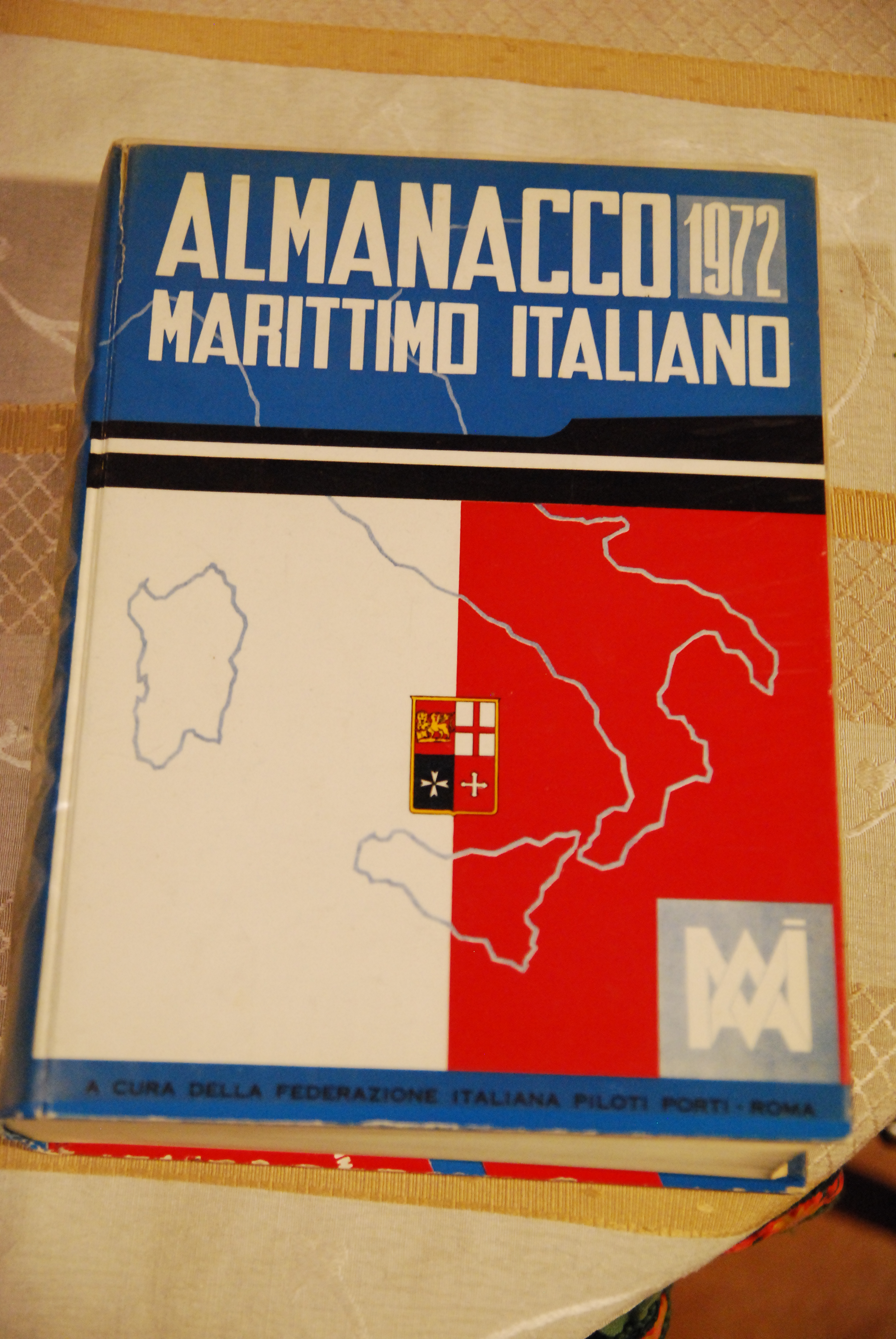 almanacco marittimo italiano 1972 NUOVO