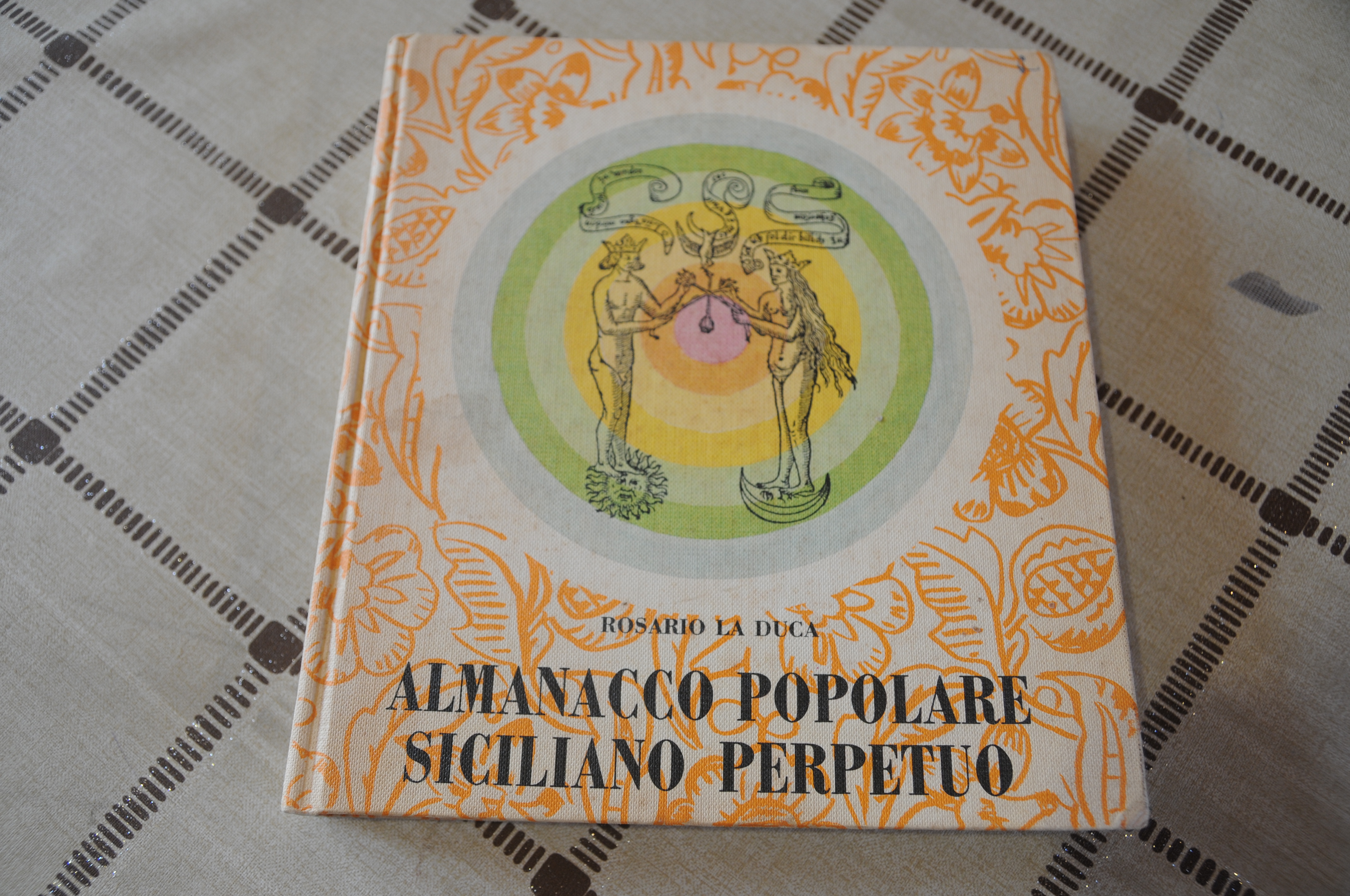 almanacco popolare siciliano perpetuo NUOVO (firma di prossesso)