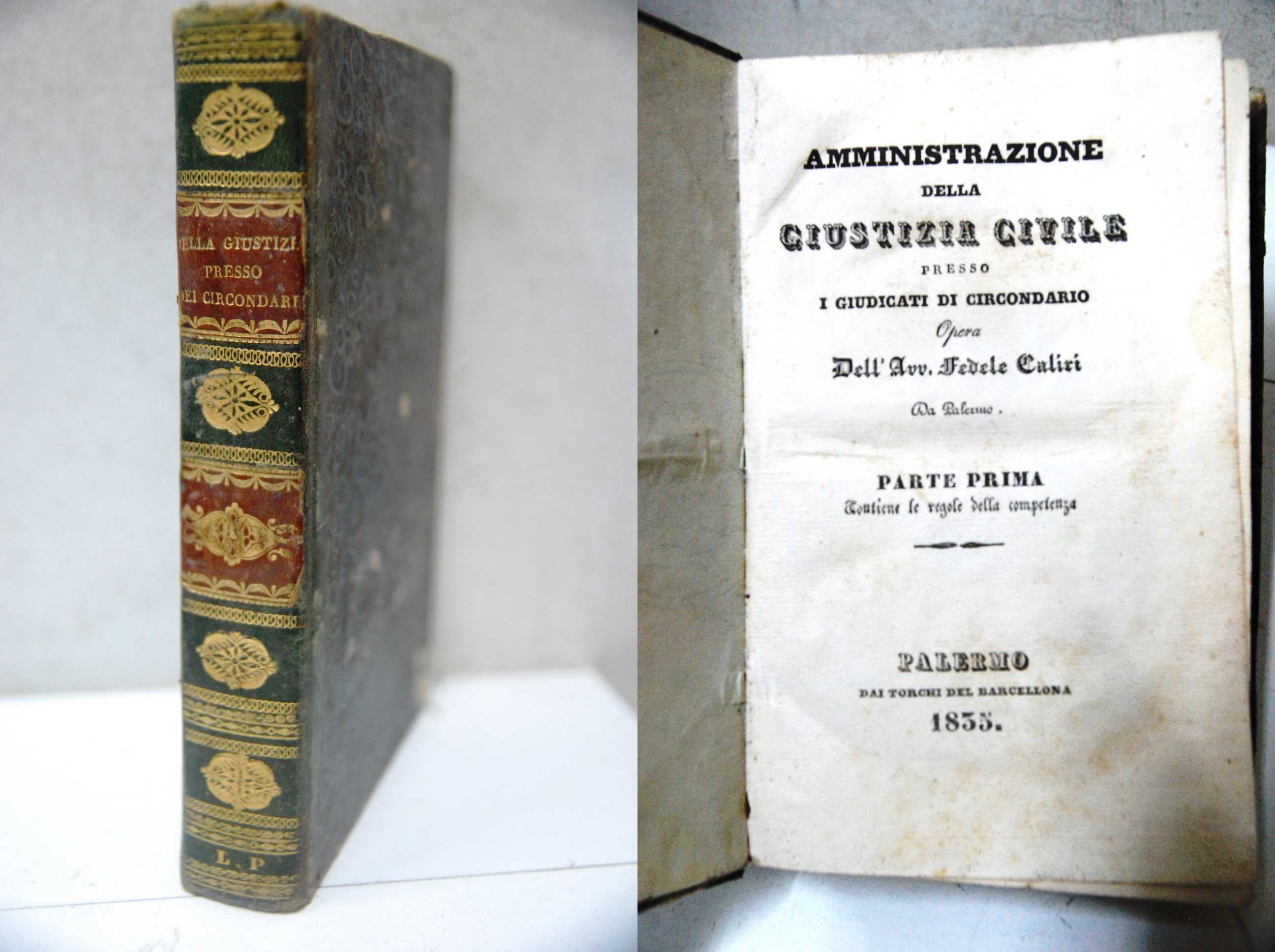 amministrazione della giustizia civile presso i giudicati di circondario da …