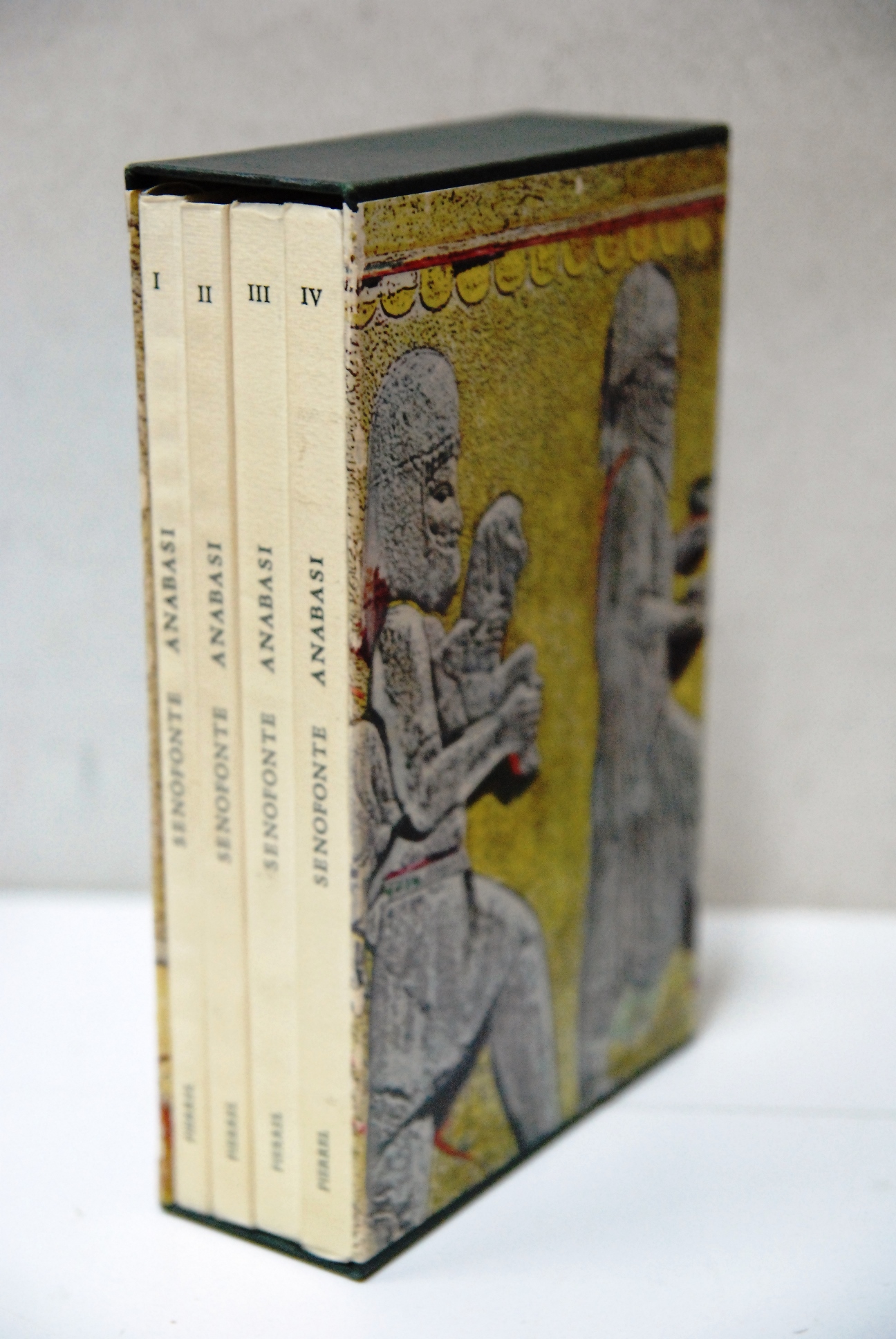 anabasi 4 voll. con cofanetto NUOVI