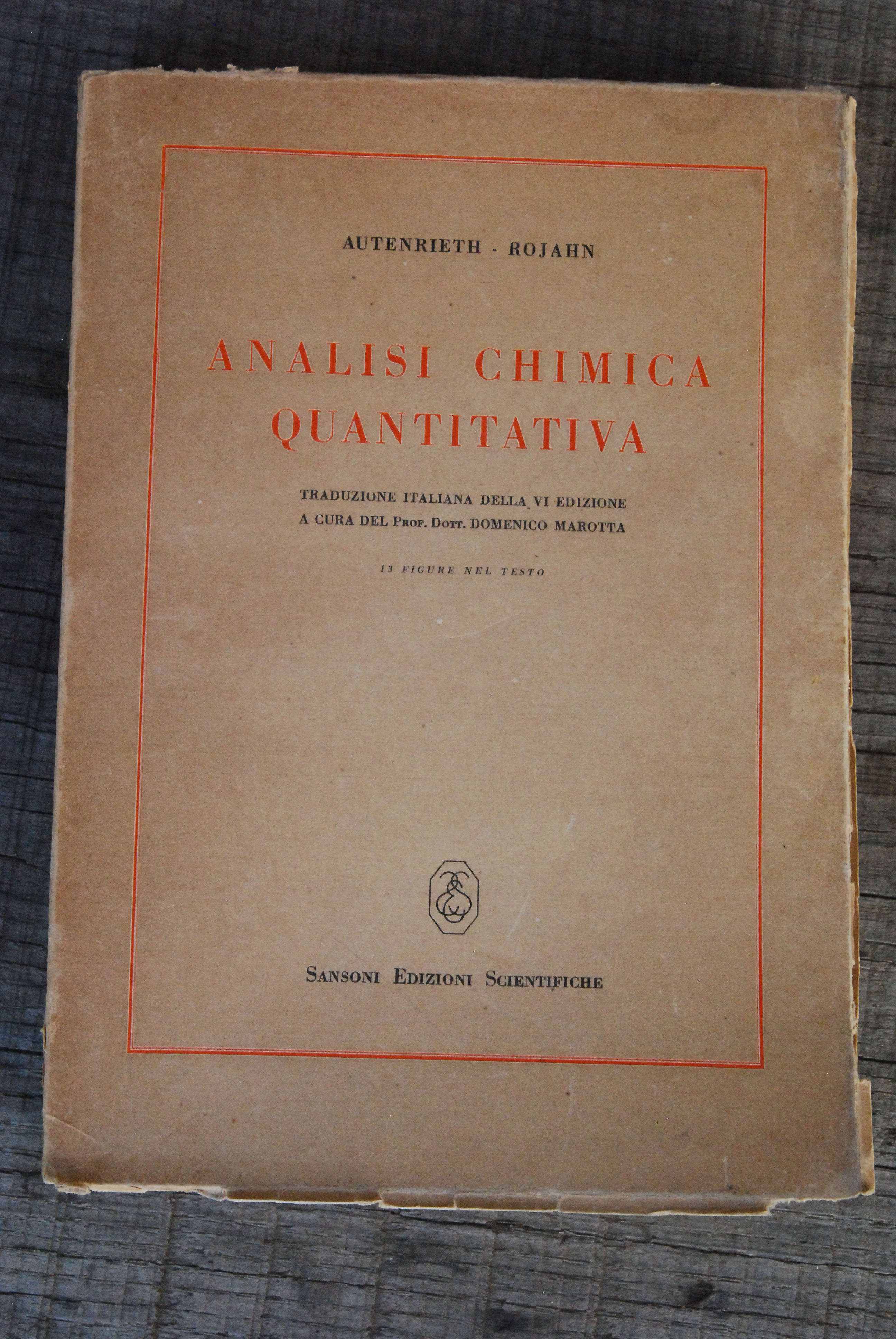 analisi chimica quantitativa