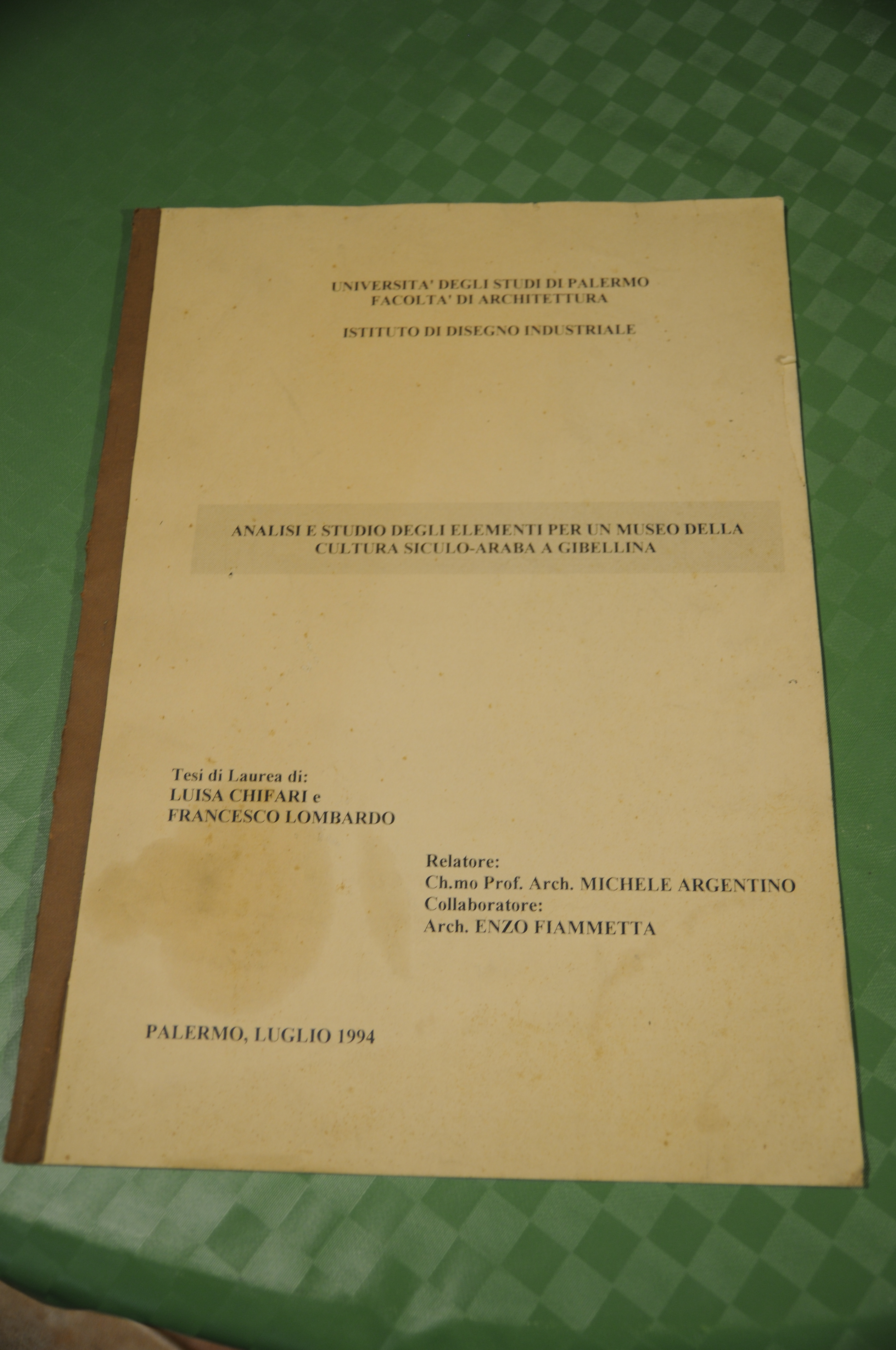 analisi e studio degli elementi per un museo della cultura …