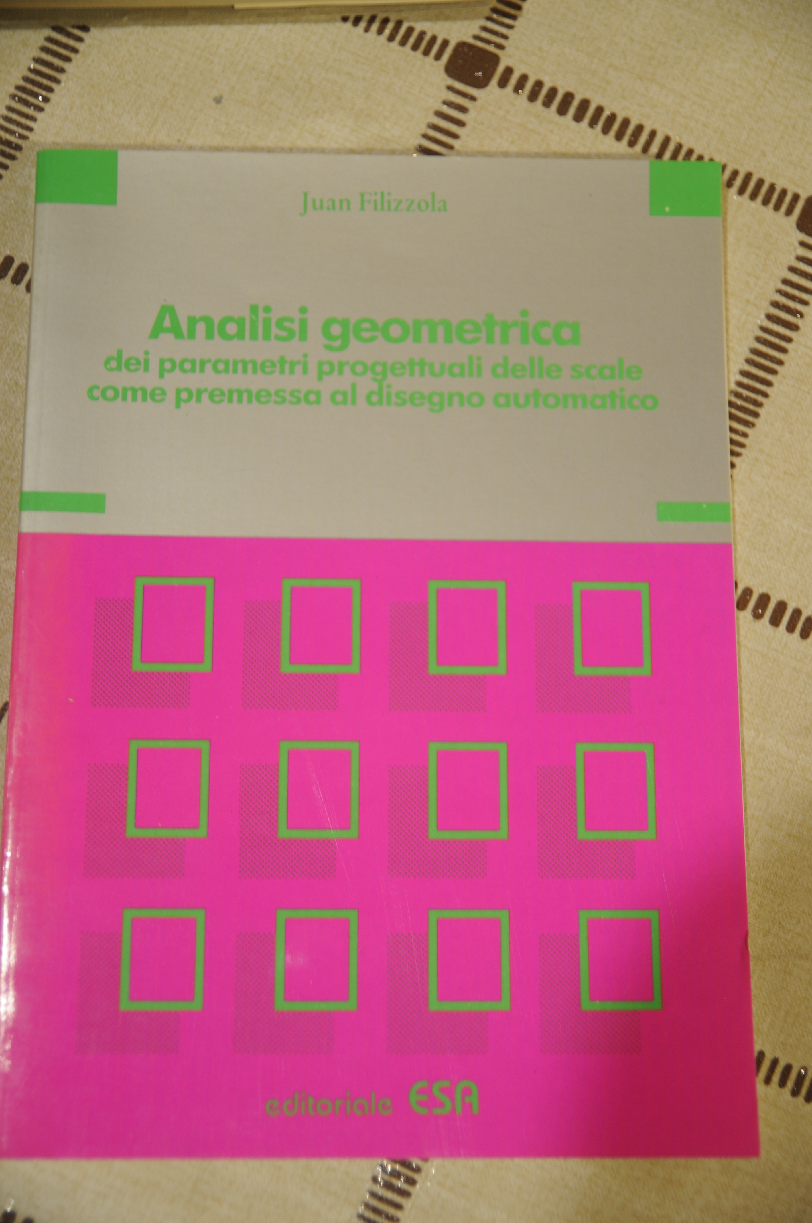 analisi geometrica dei parametri progettuali delle scale come premessa al …