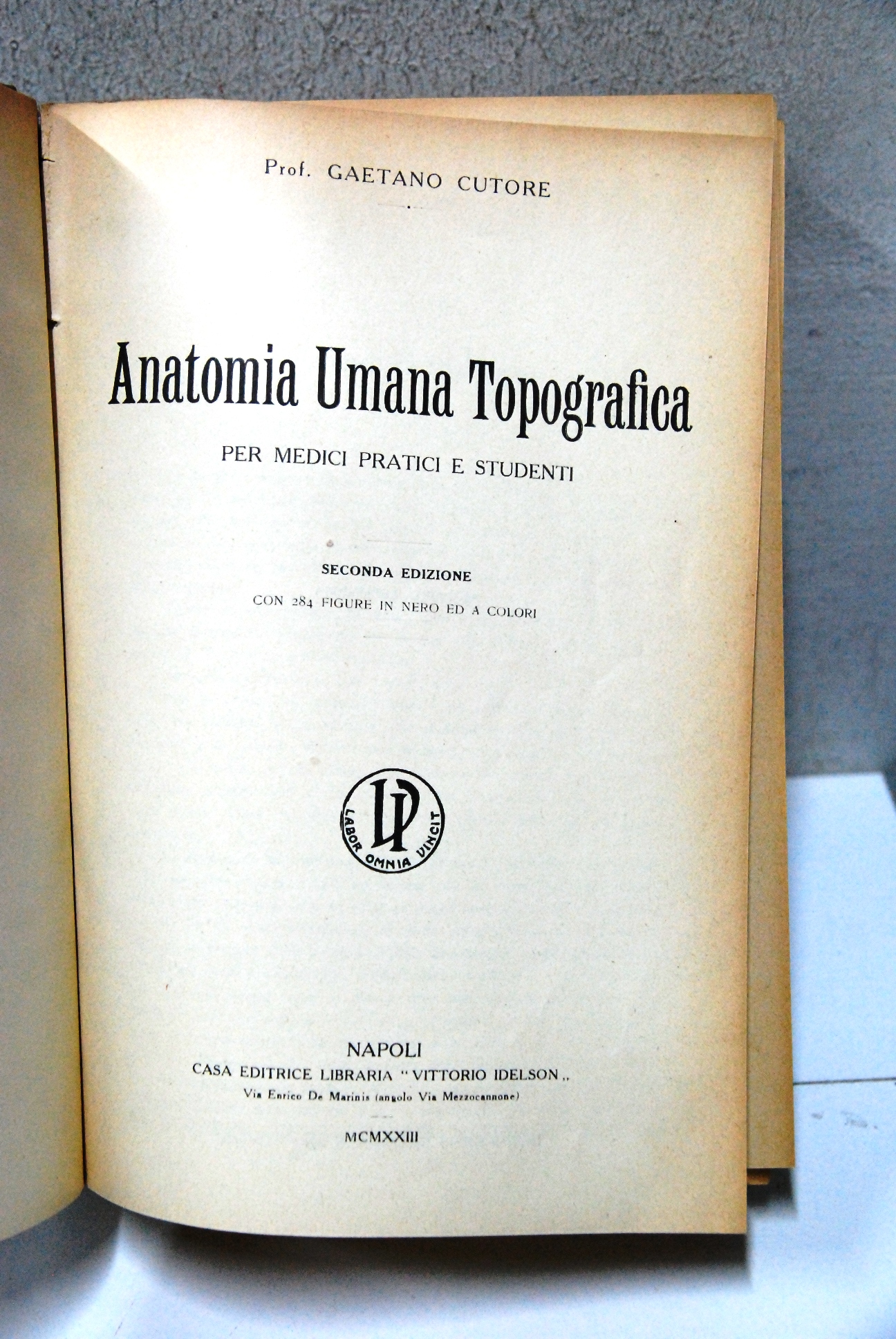 anatomia umana topografica per medici e studenti ottime condizioni