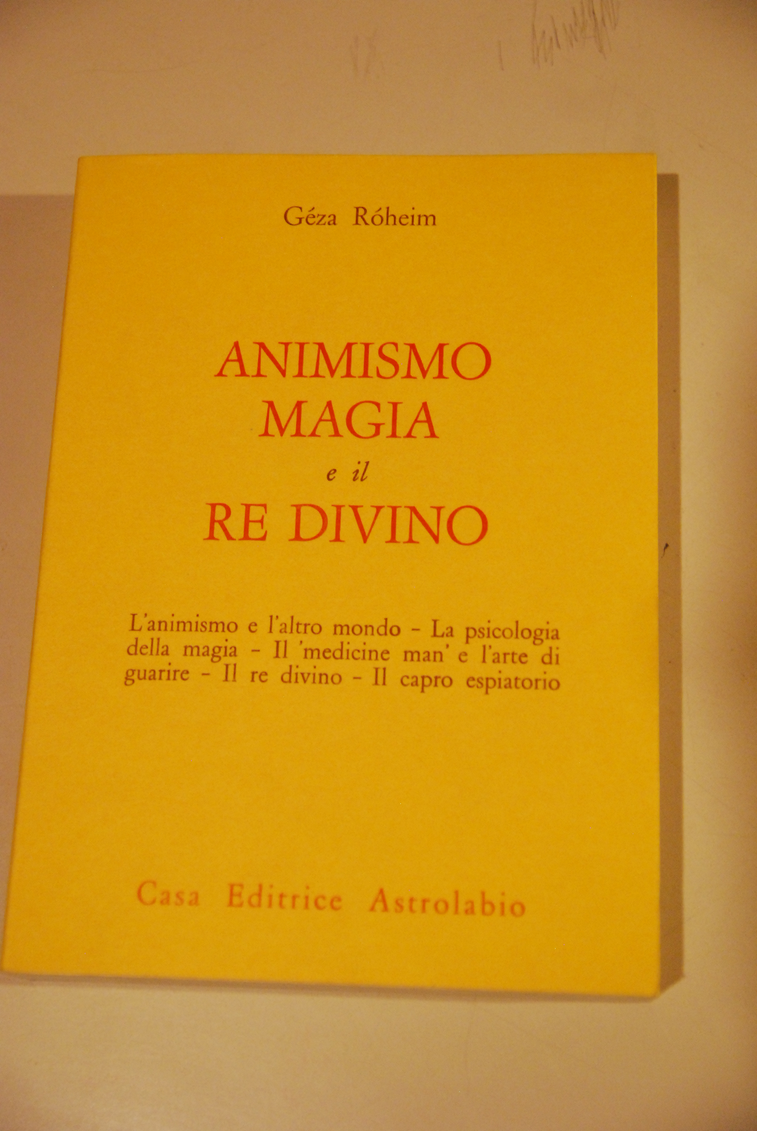 animismo magia e il re divino NUOVISSIMO