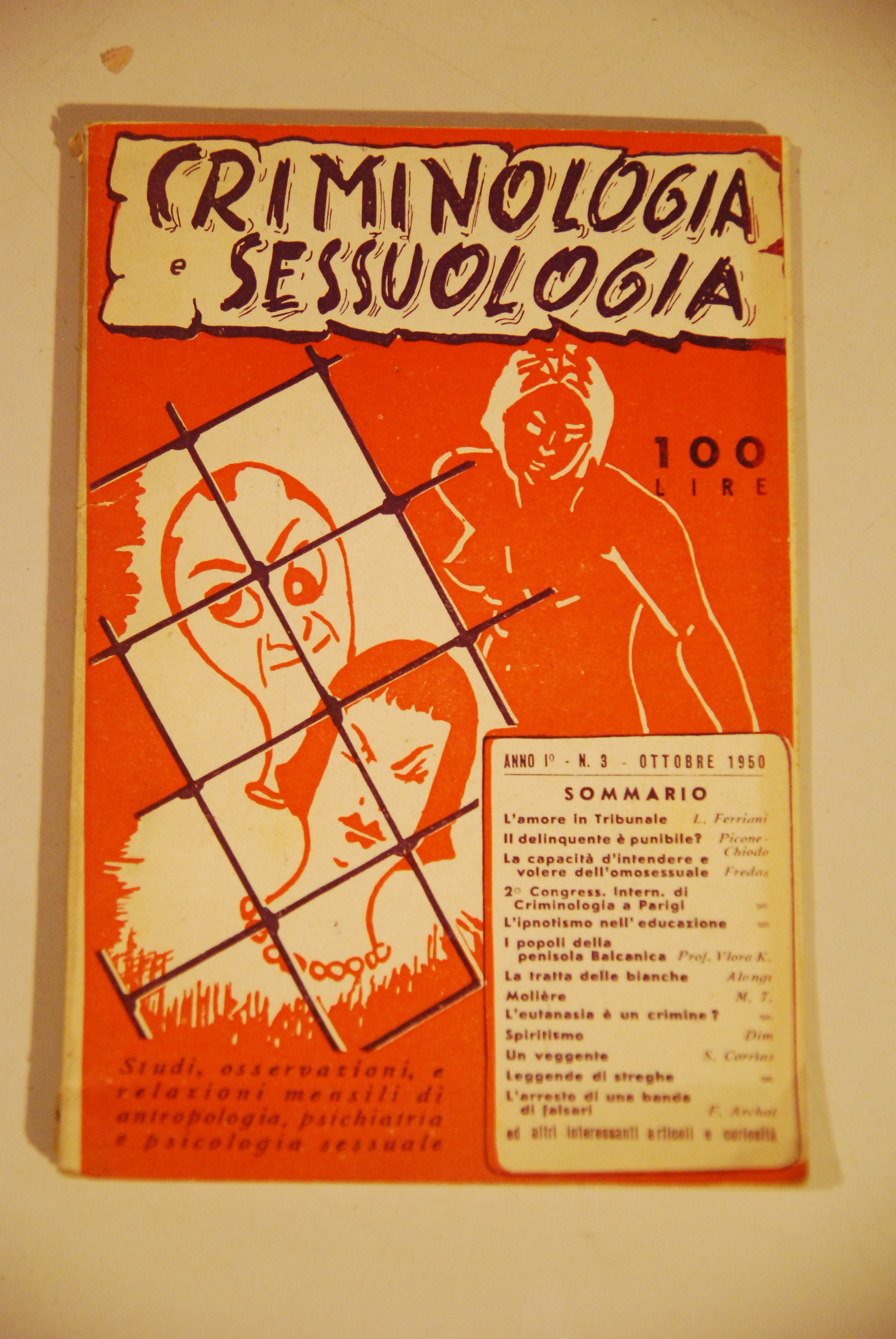 anno 1 n. 3 ottobre 1950