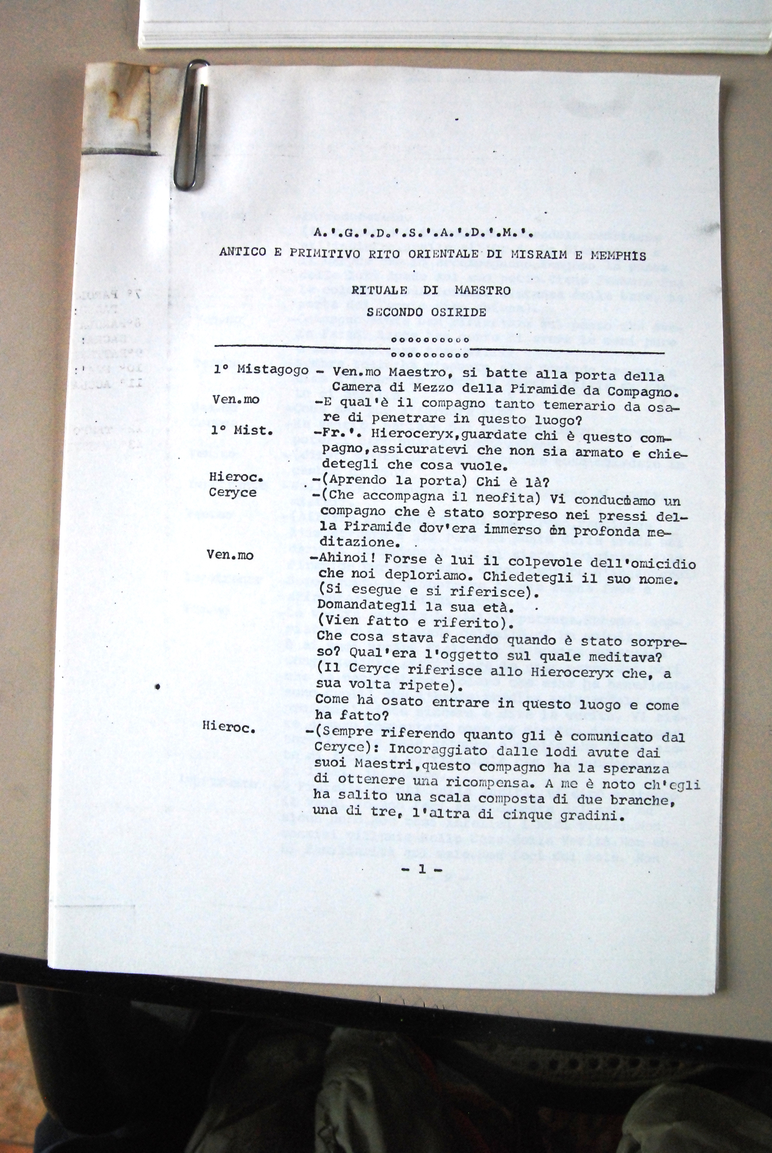 antico e primitivo rito orientale di mitzraim misraim e memphis …