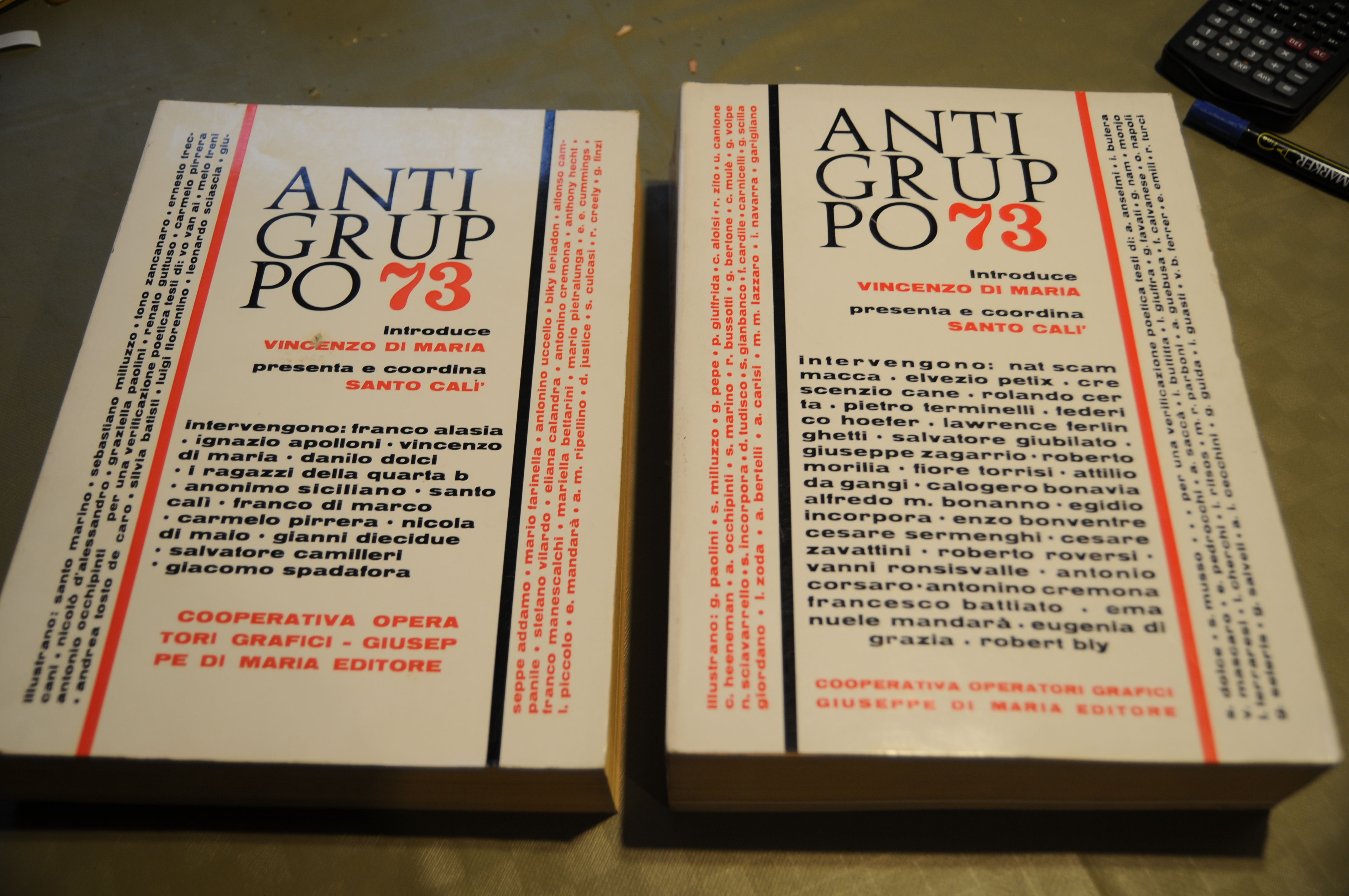 antigruppo 73 1973 2 voll. opera cpl. NUOVISSIMI