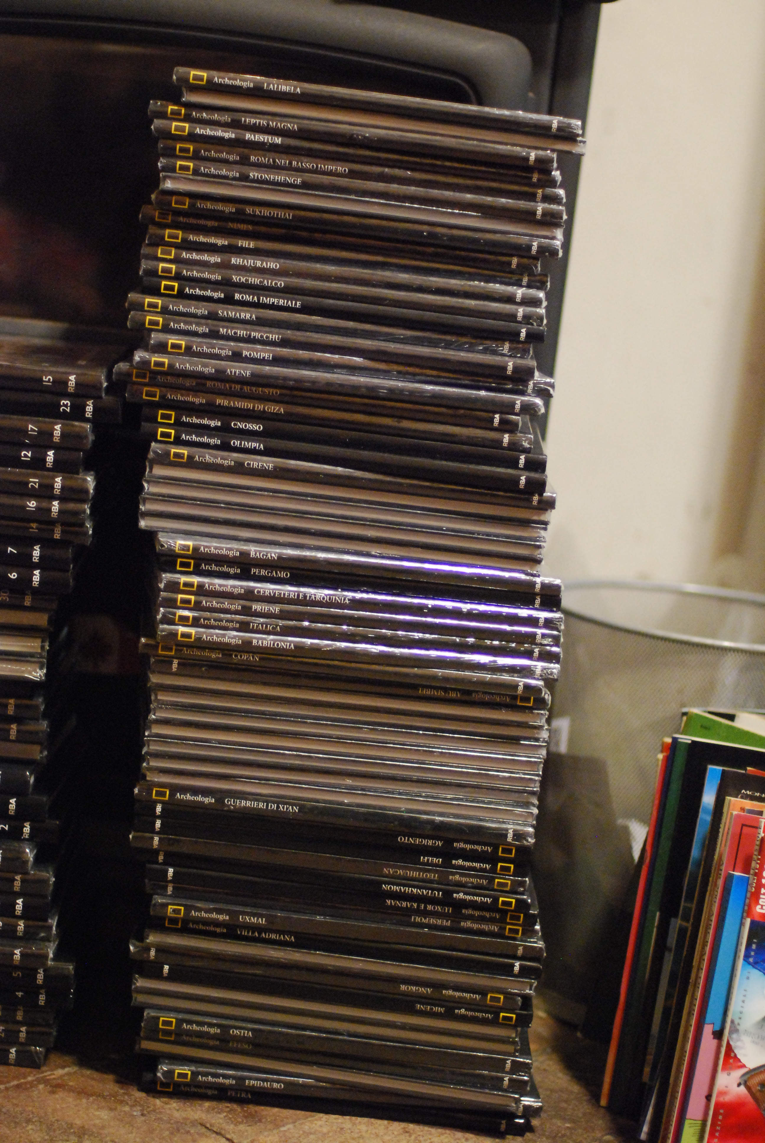 archeologia 60 numeri opera cpl. NUOVI col cellophane