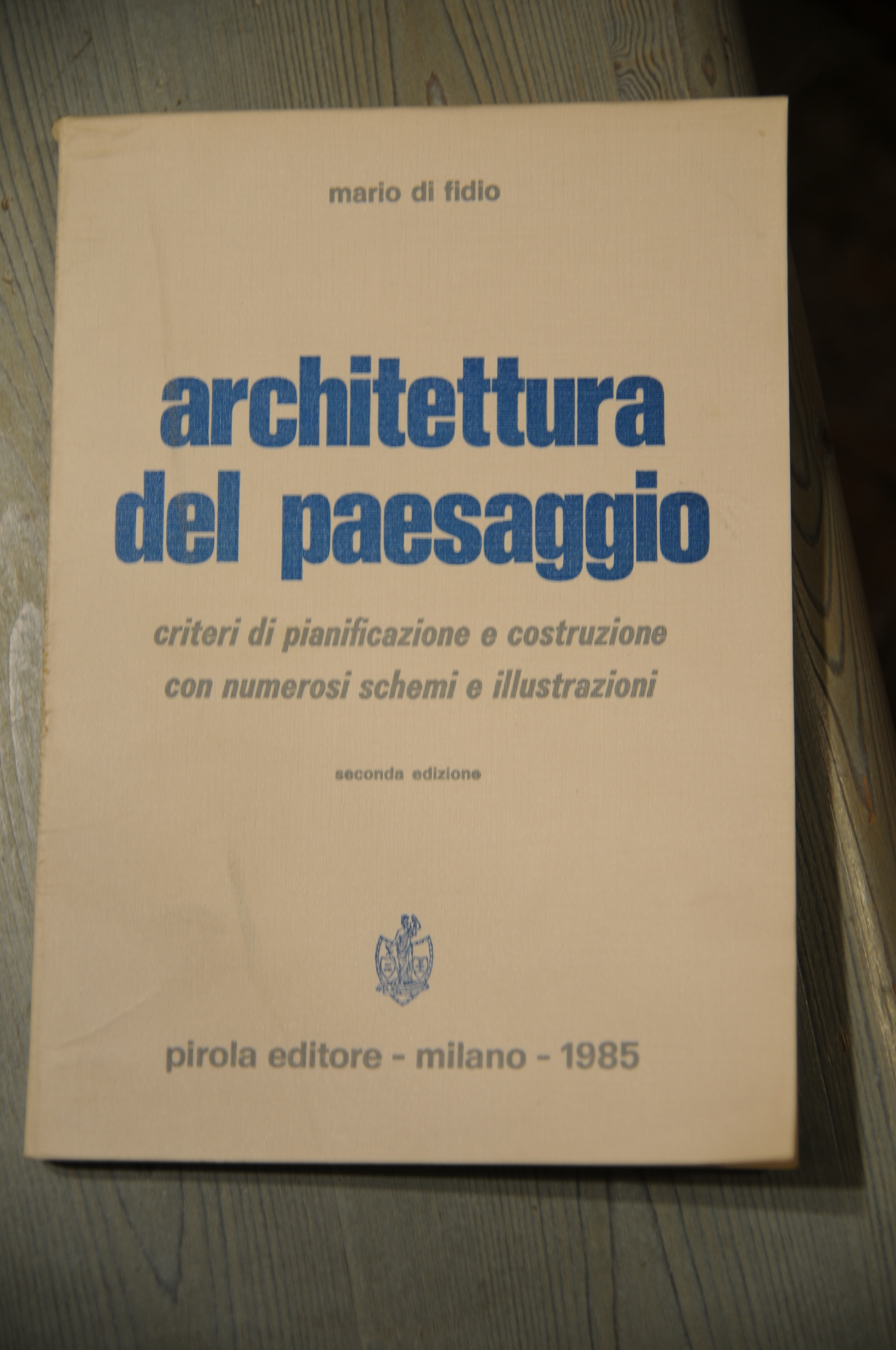 architettura del paesaggio 2 ed. NUOVO