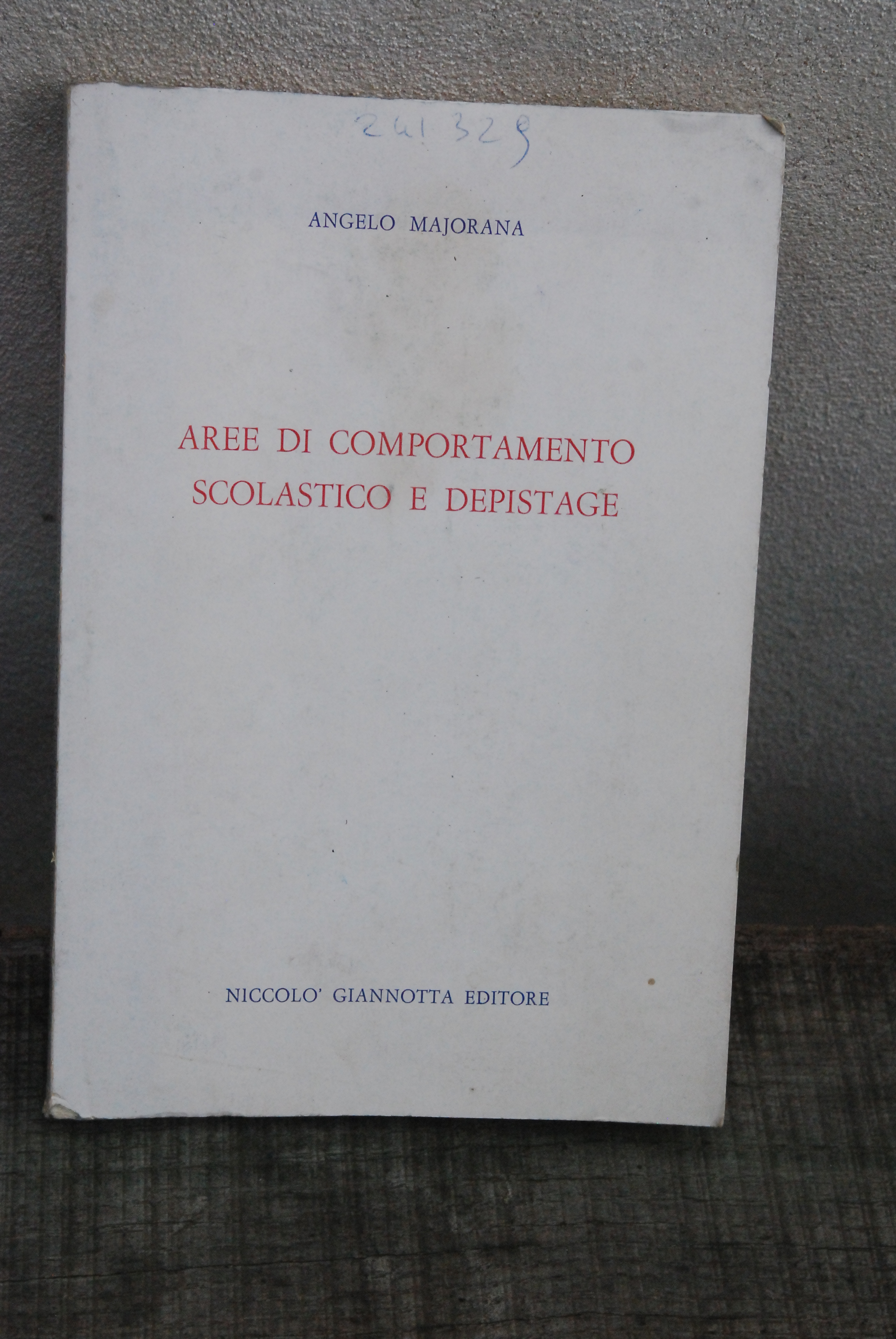 aree di comportamento scolastico e depistage NUOVO