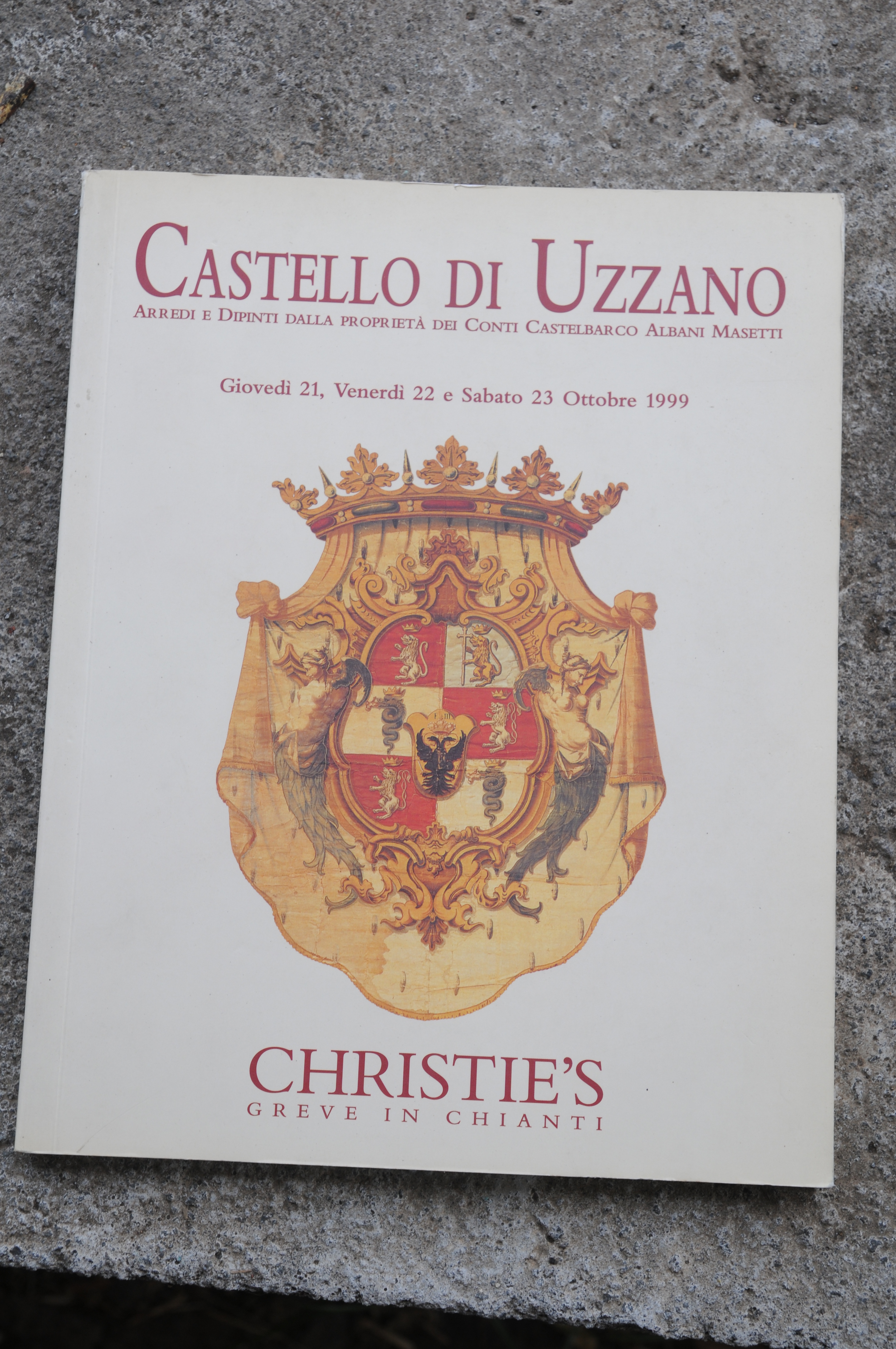 arredi e dipinti dalla proprietà castelbarco albani masetti NUOVISSIMO