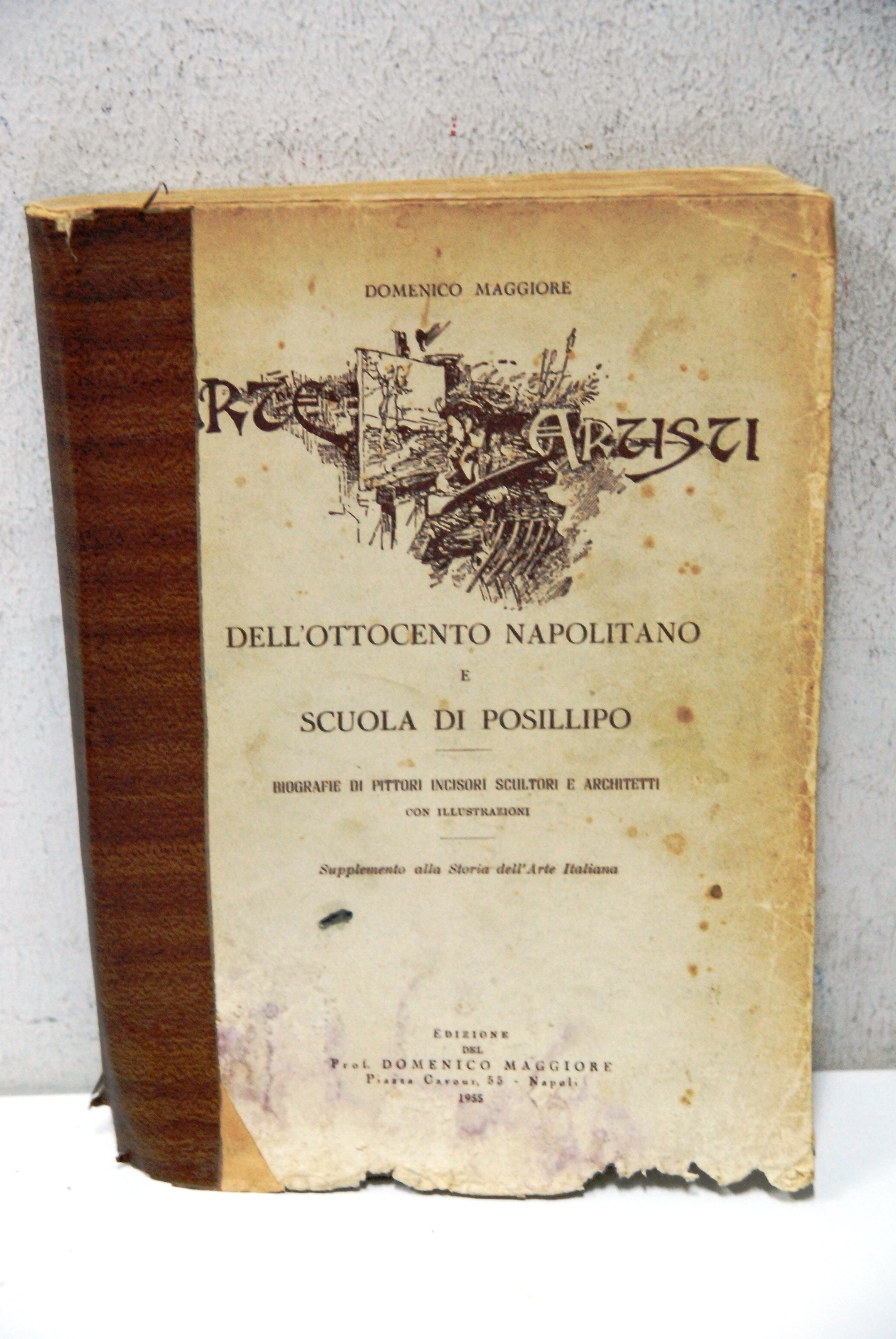 arte e artisti dell'ottocento napolitano e scuola di posillipo (costola …