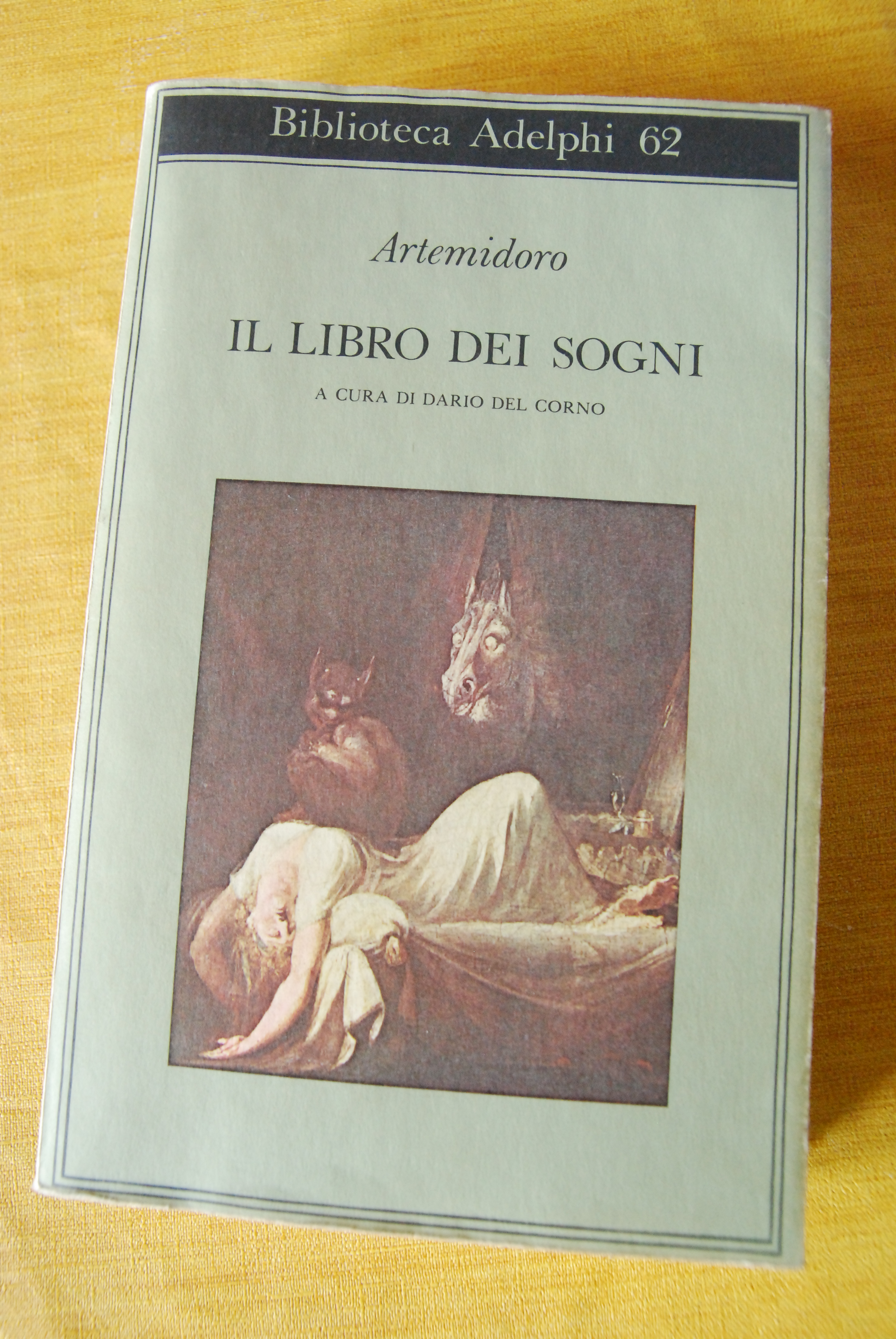 artemidoro il libro dei sogni