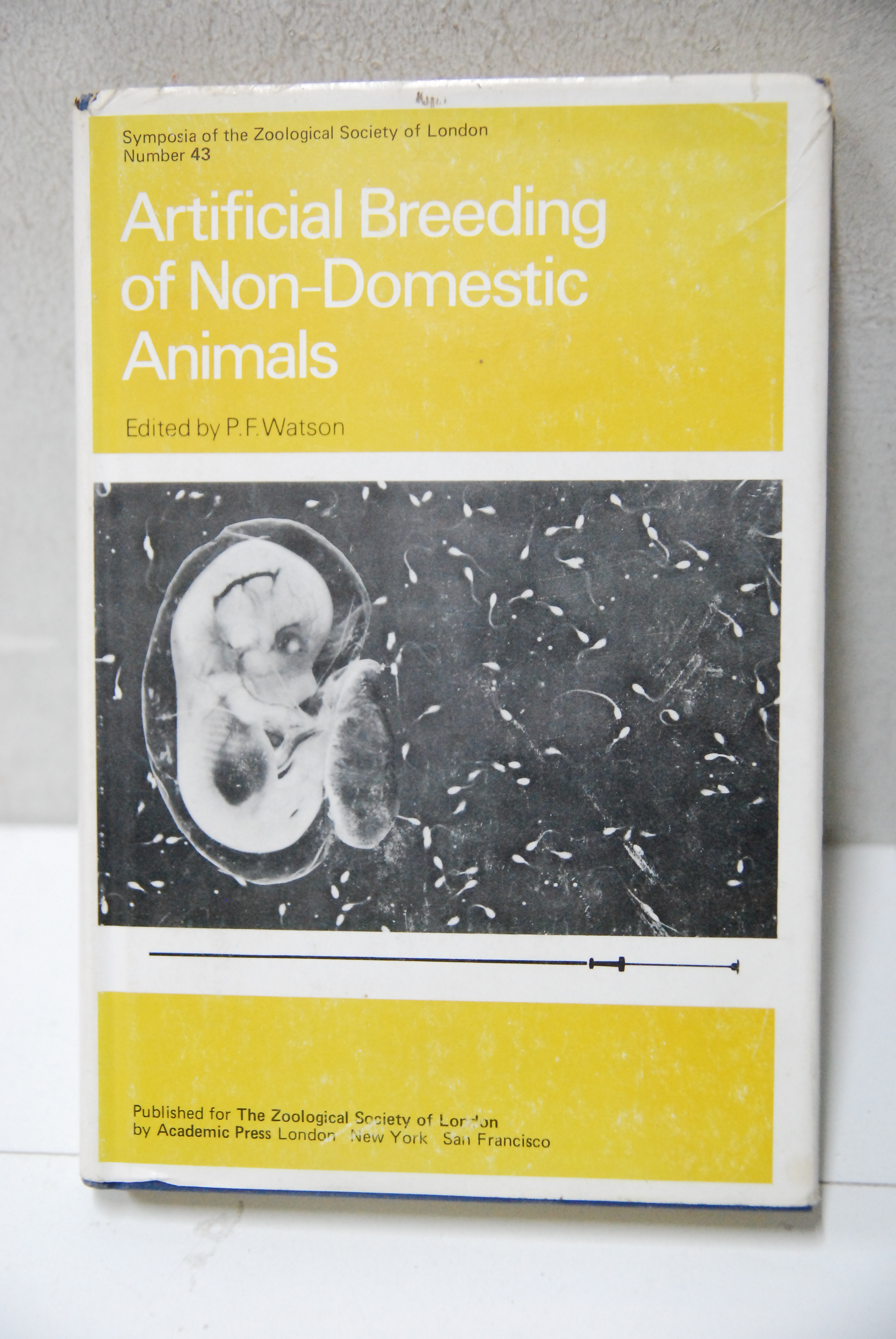 artificial breeding of non domestic animals Hardcover
