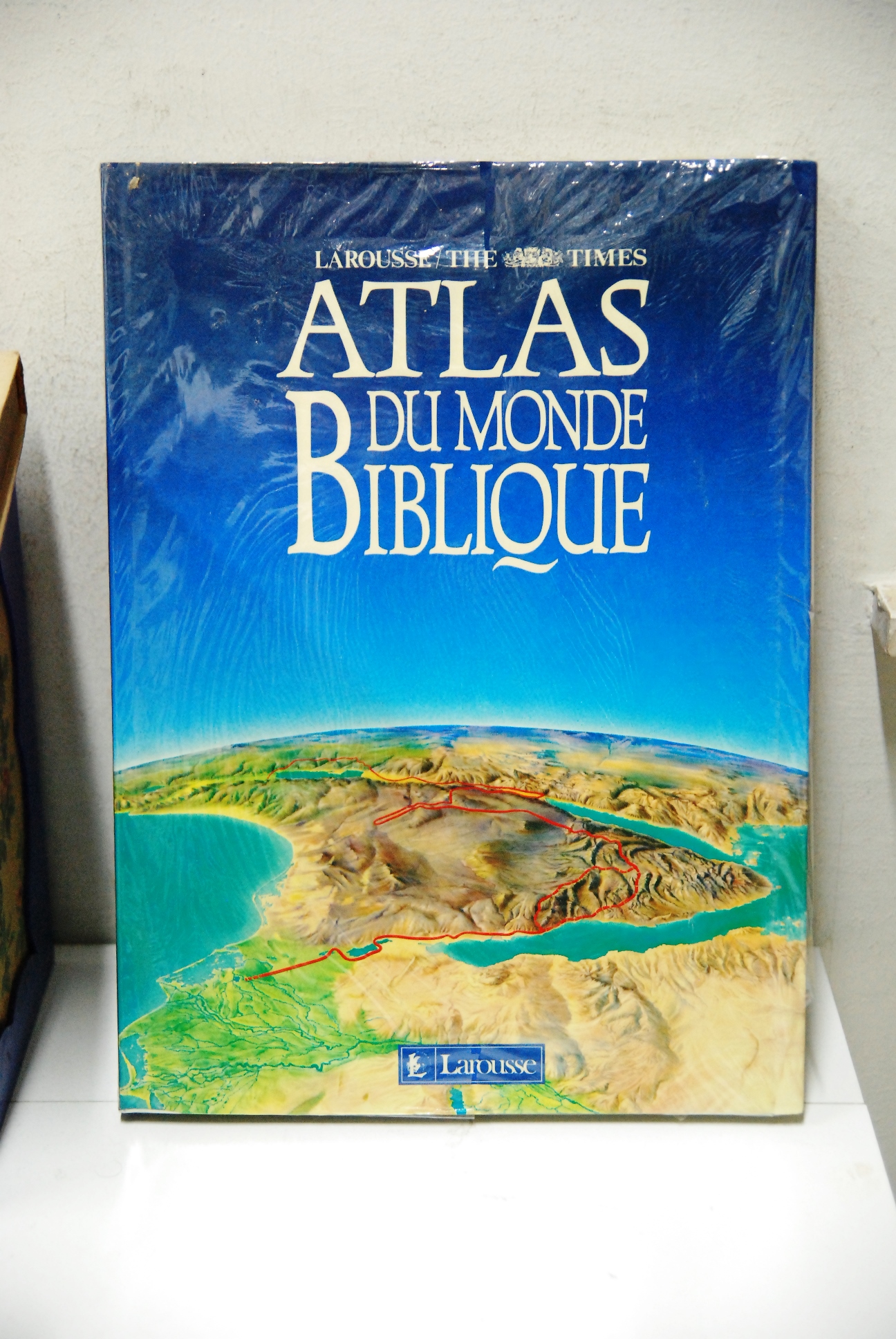 atlas du monde biblique NUOVO nel cellophane