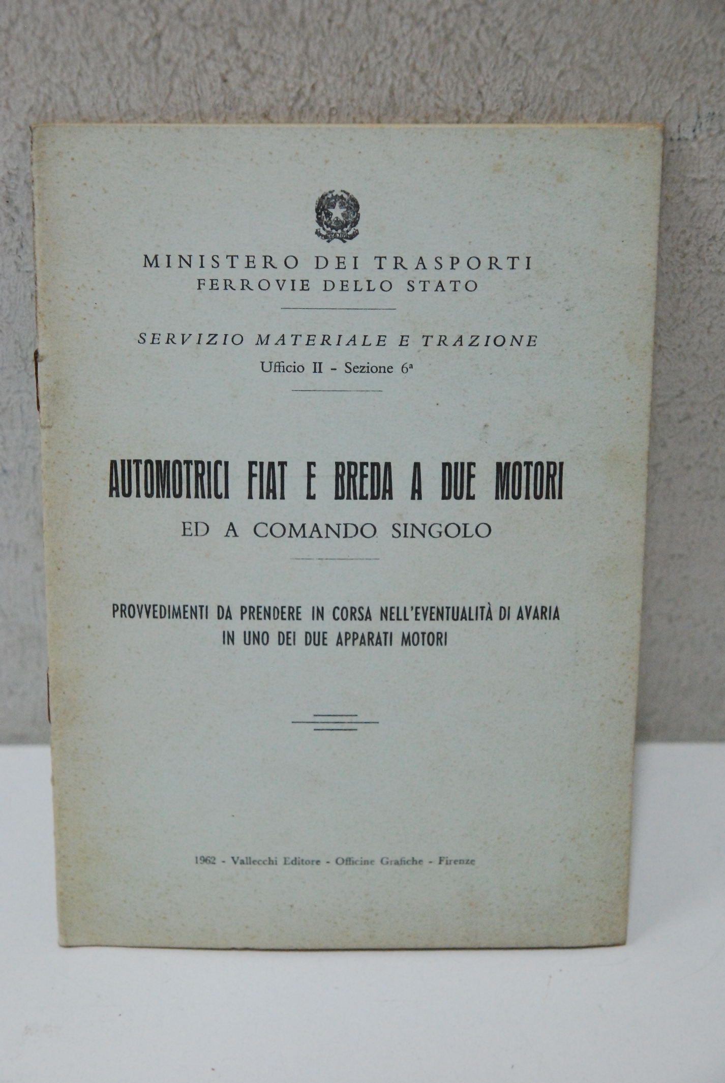 automotrici fiat e breda a due motori ed a comando …