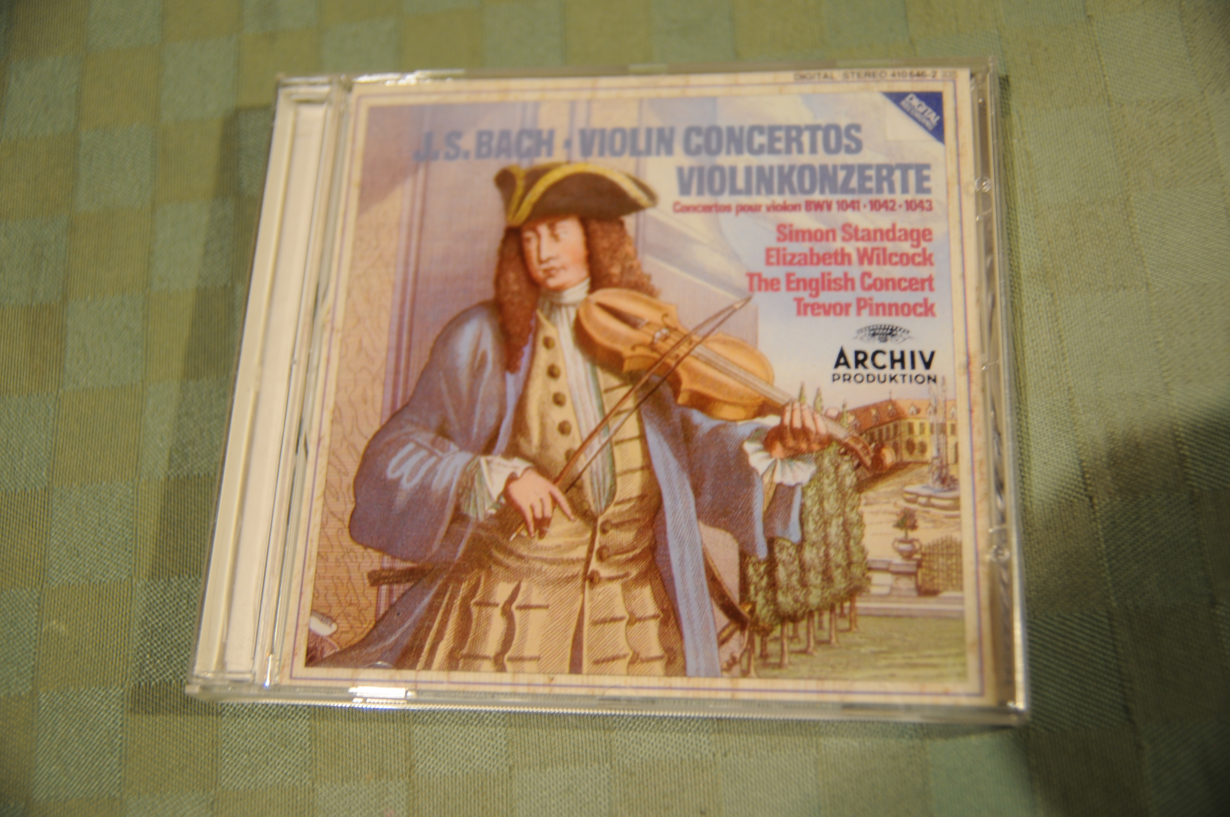 BACH VIOLIN CONCERTOS VIOLINKONZERTE CD NUOVO