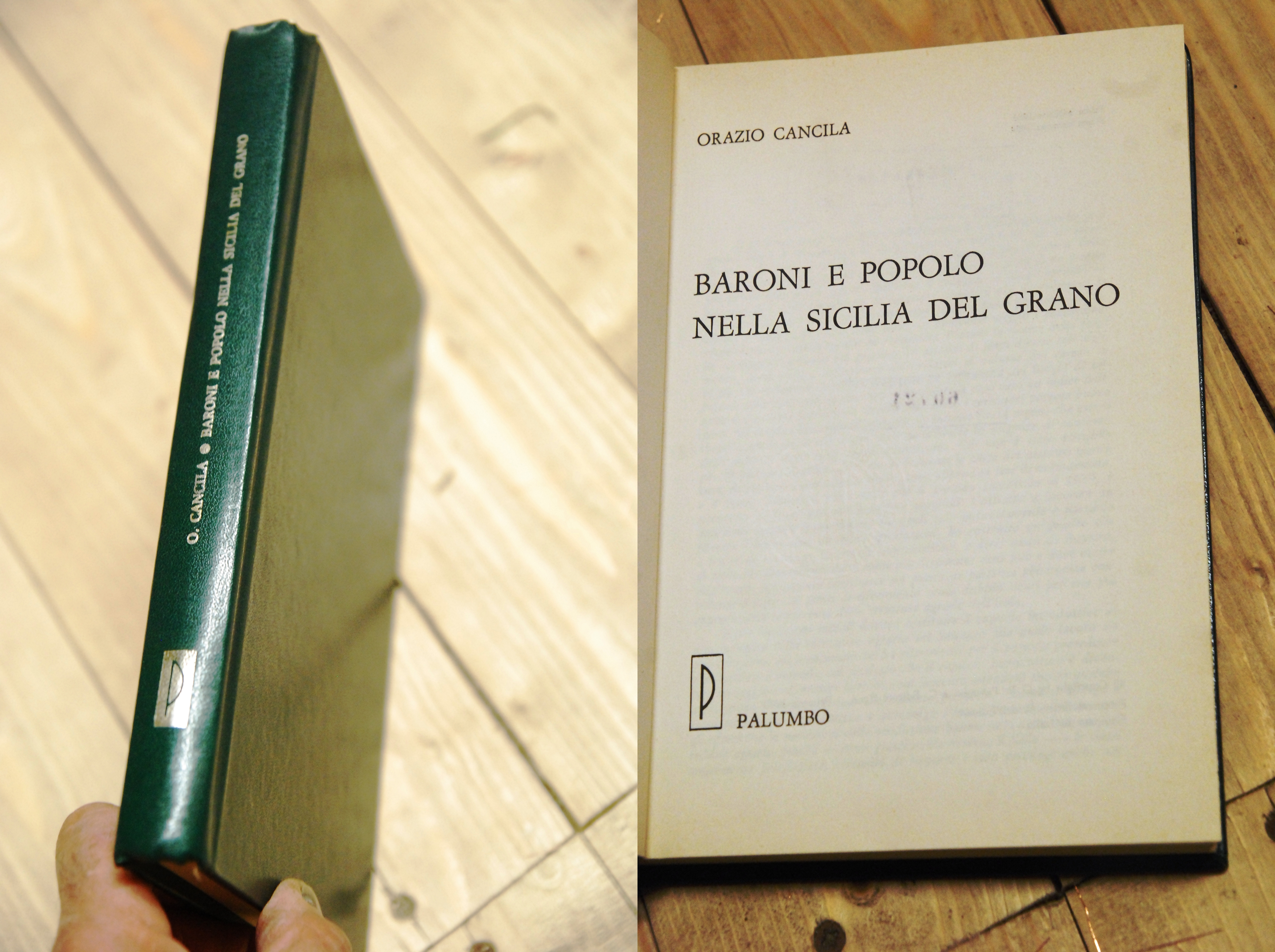 baroni e popolo nella sicilia del grano (senza sovracopertina) NUOVO