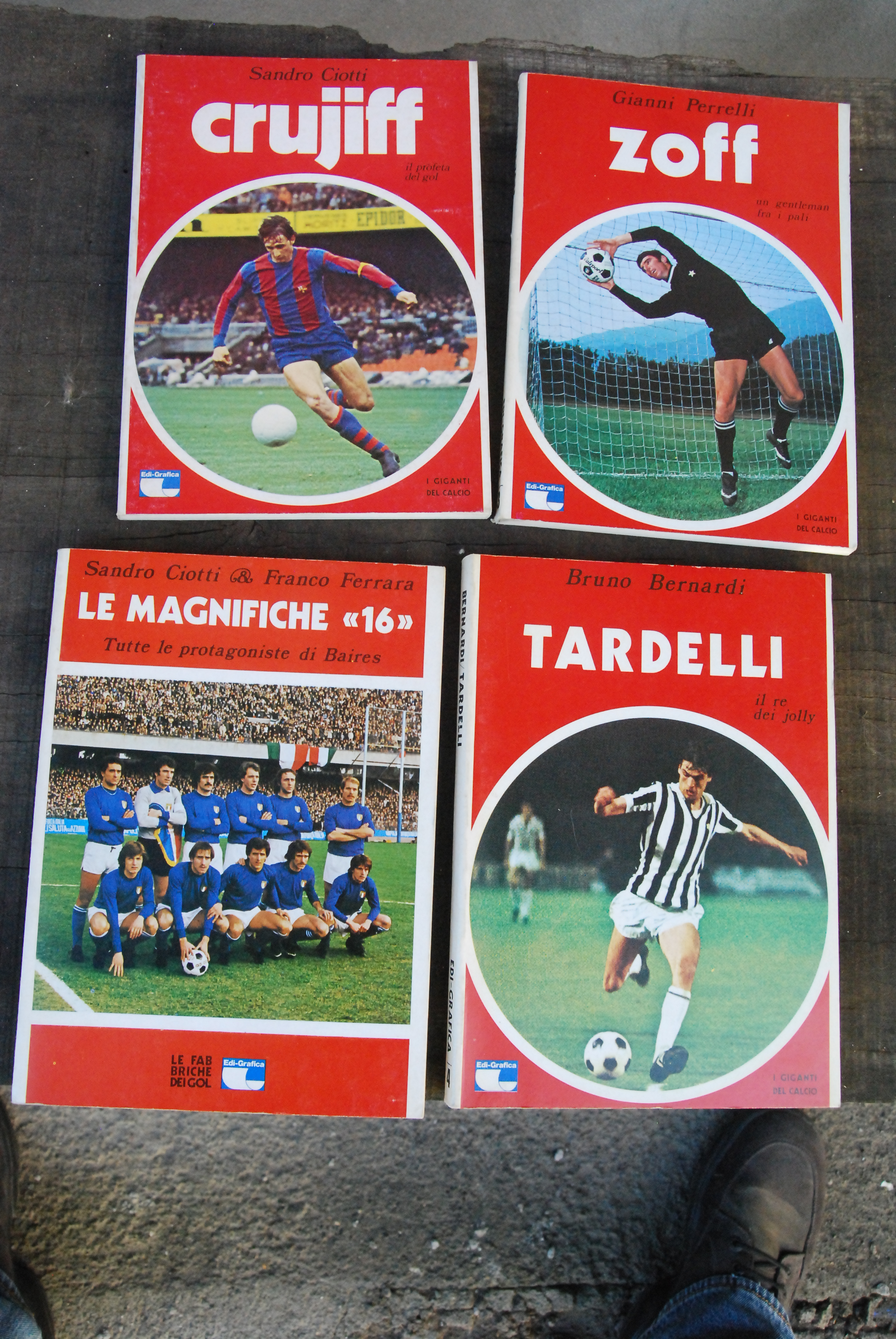 bernardi tardelli ciotti crujiff ferrara le magnifiche 16 perrelli zoff …
