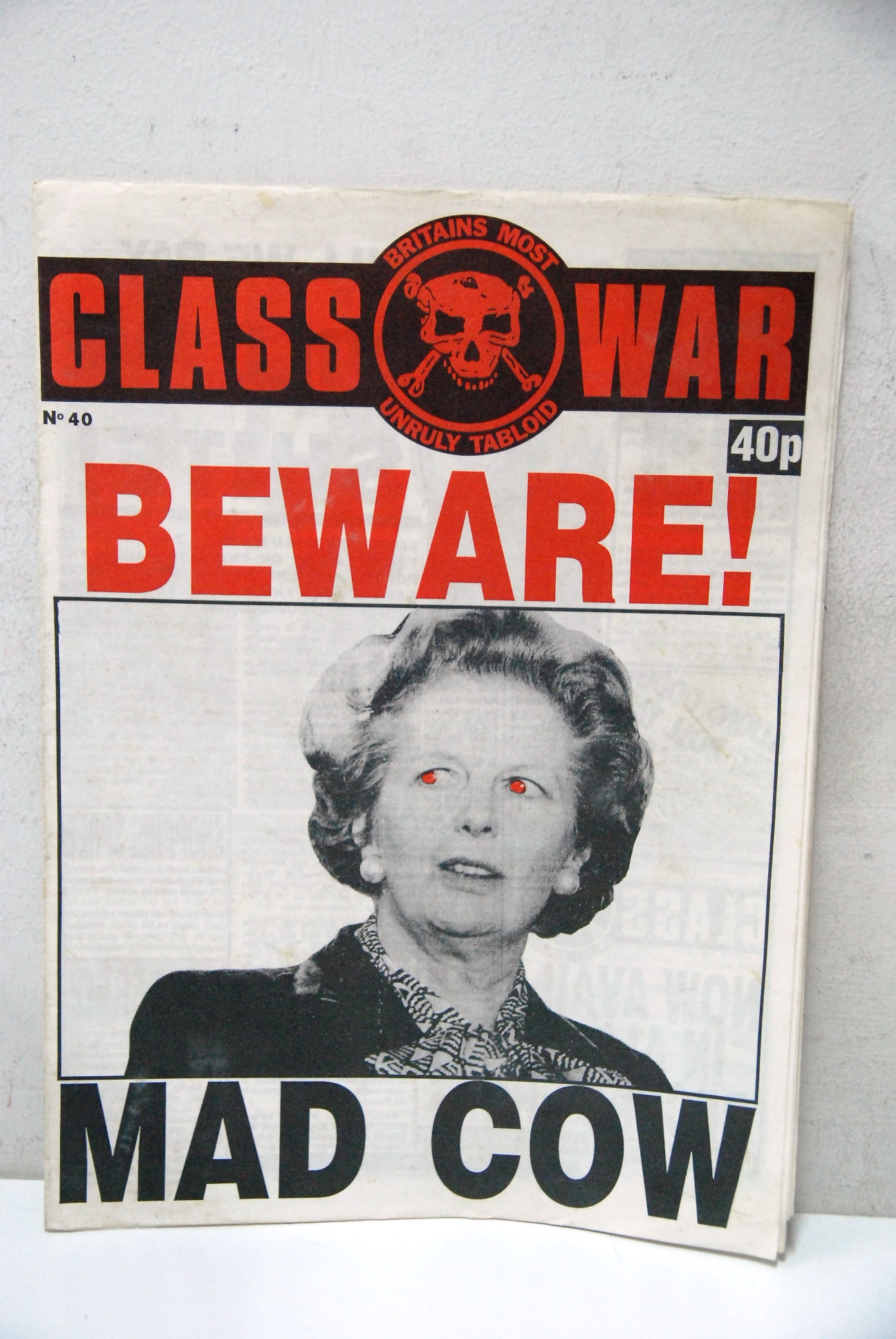 Beware mad cow britains most unruly tabloid