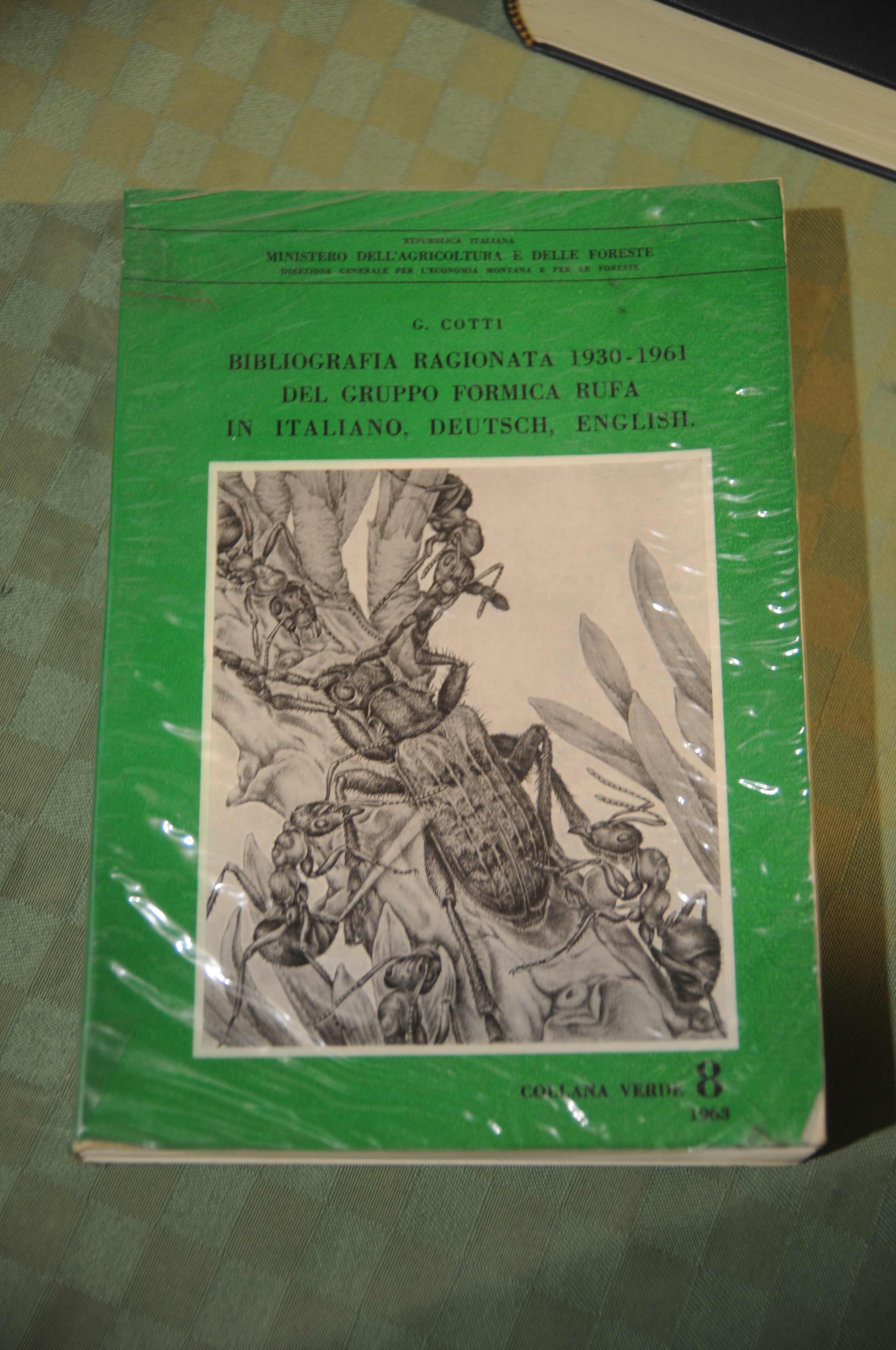bibliografia ragionata 1930-1961 del gruppo formica rufa in italiano deutsch …