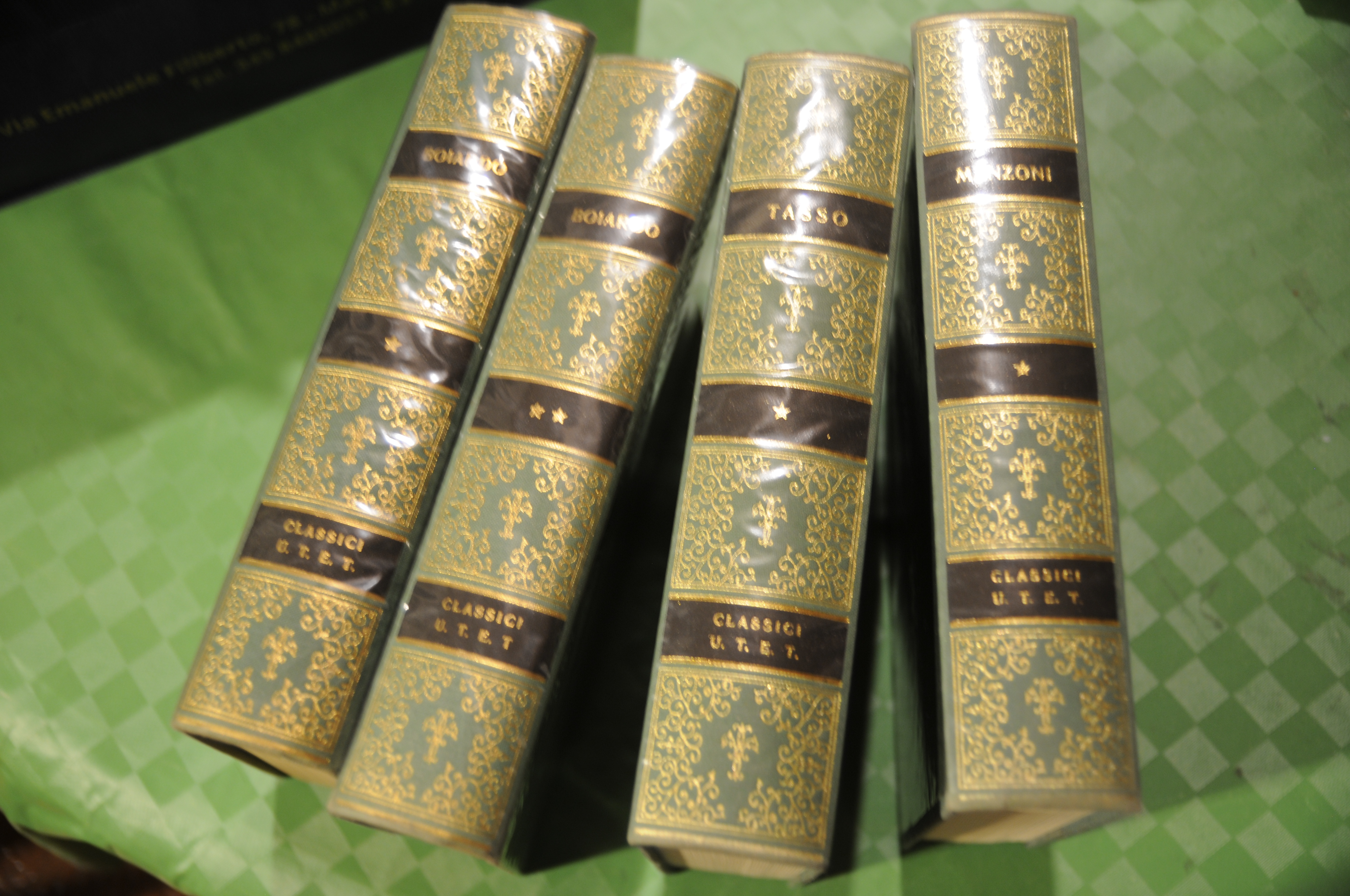 boiardo 2 vol. manzoni liriche e tragedie tasso vol. 1