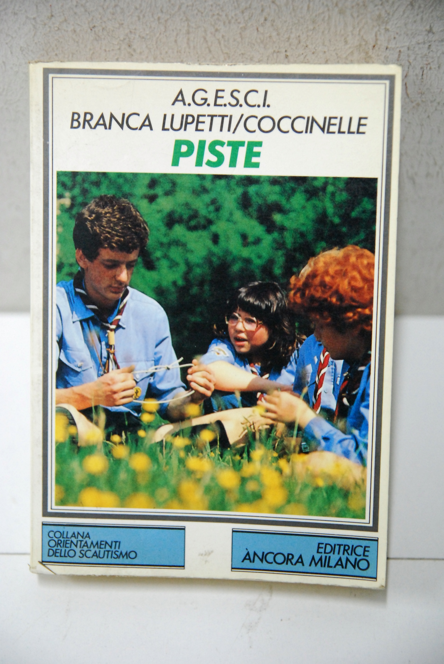 branca lupetti coccinelle piste collana orientamenti dello scautismo NUOVO